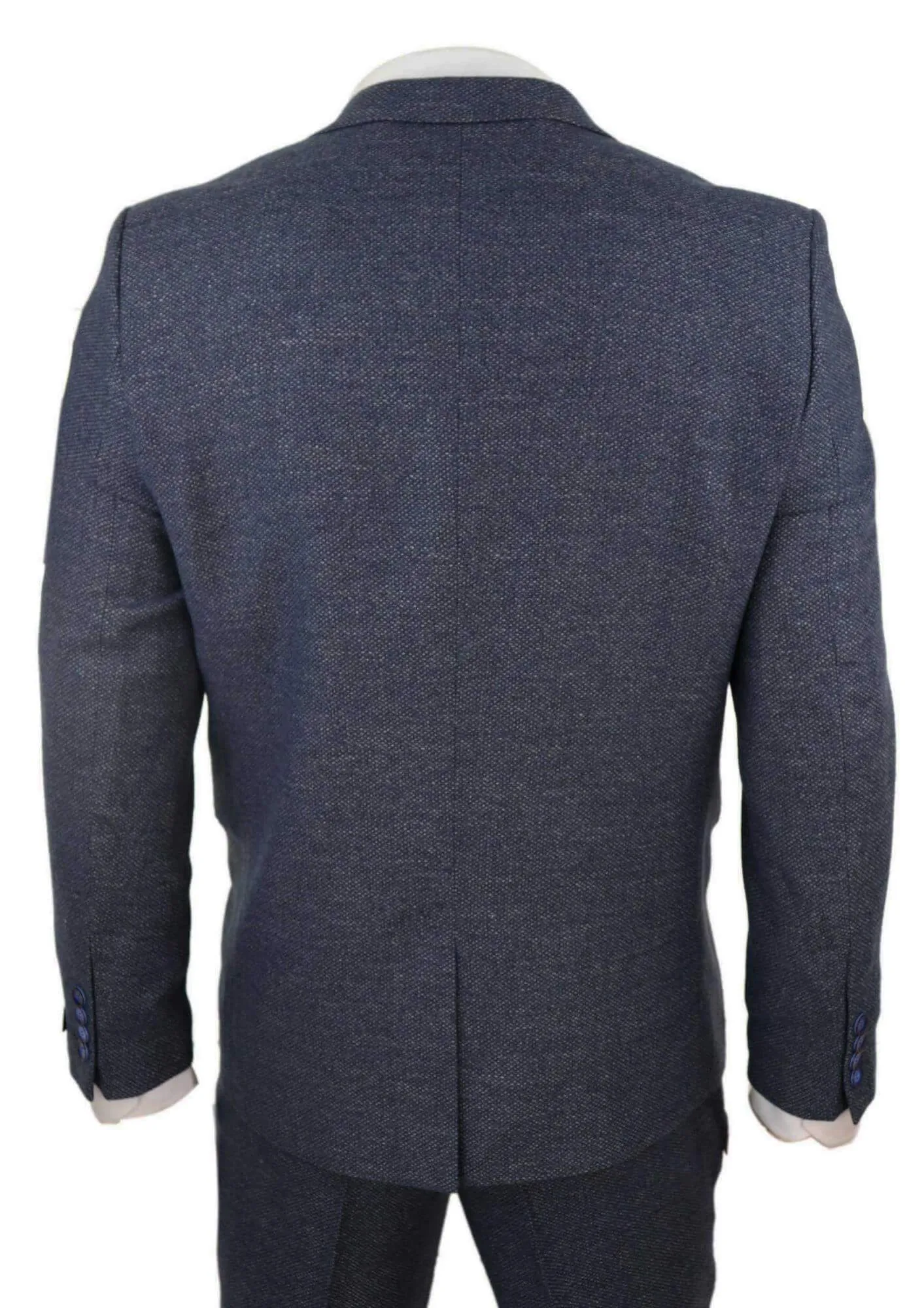 3 Piece Suit Double Breasted Tweed