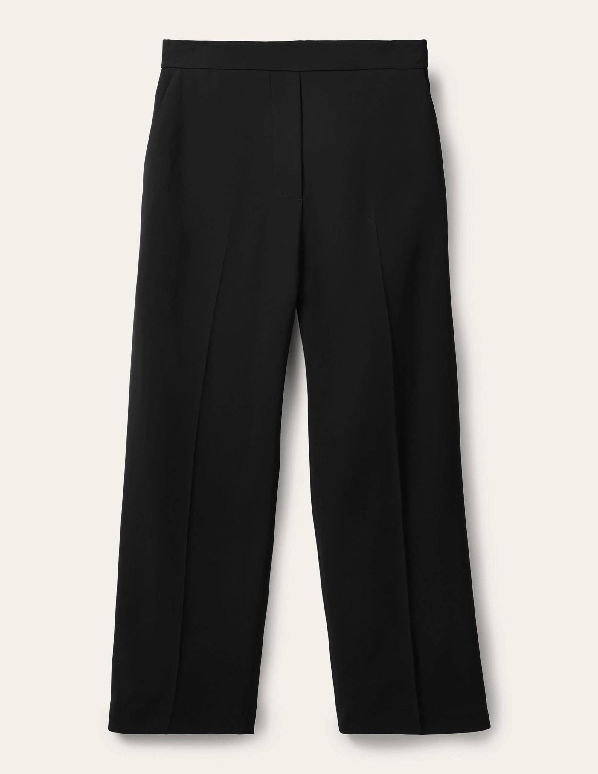 Albemarle Cropped Pants-Black