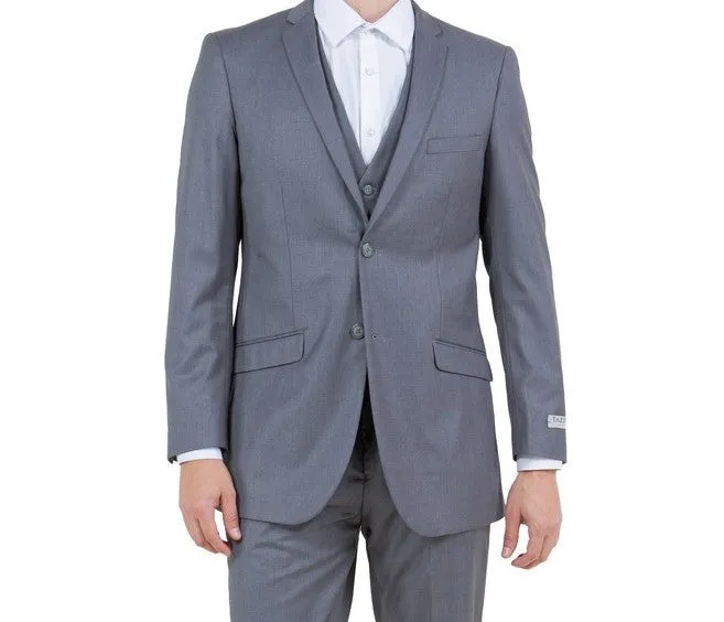Atlas Heritage Collection: Three-Piece Solid Grey Suit
