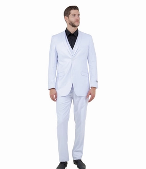 Atlas Heritage Collection: Three-Piece Solid White Suit