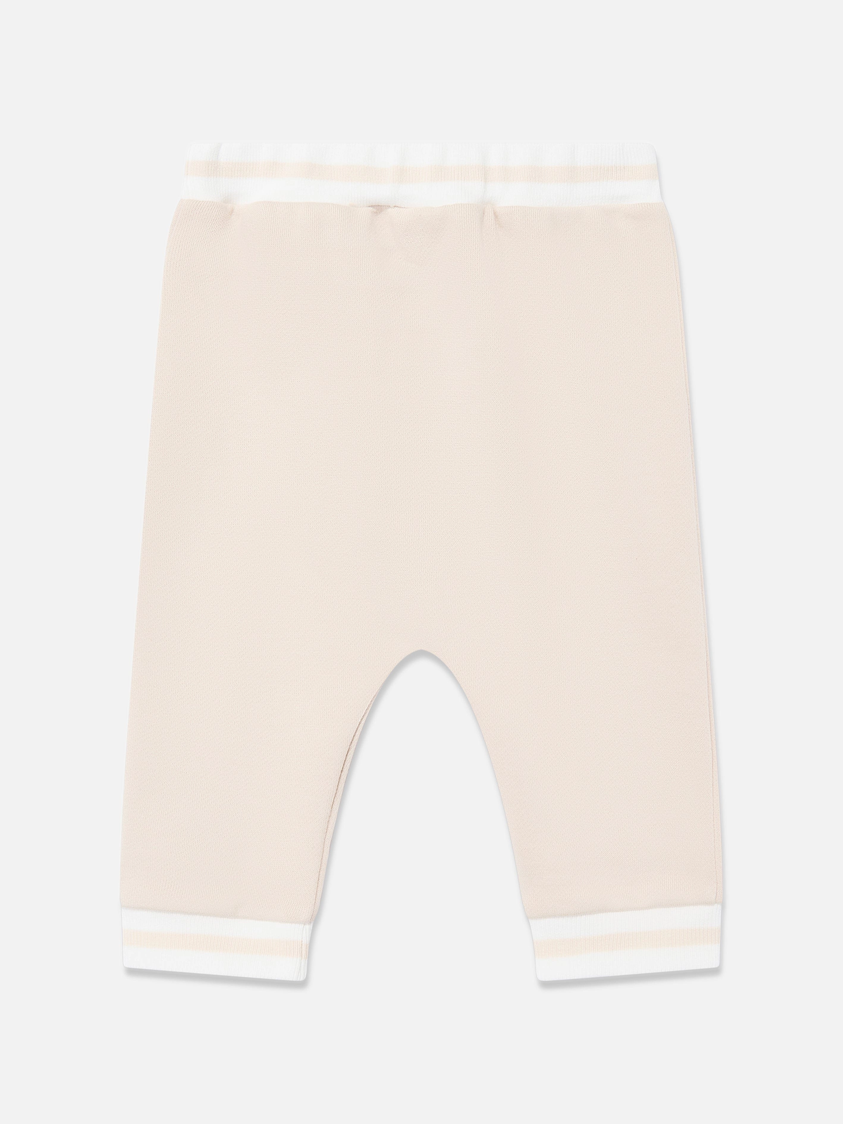 Baby Logo Joggers in Beige