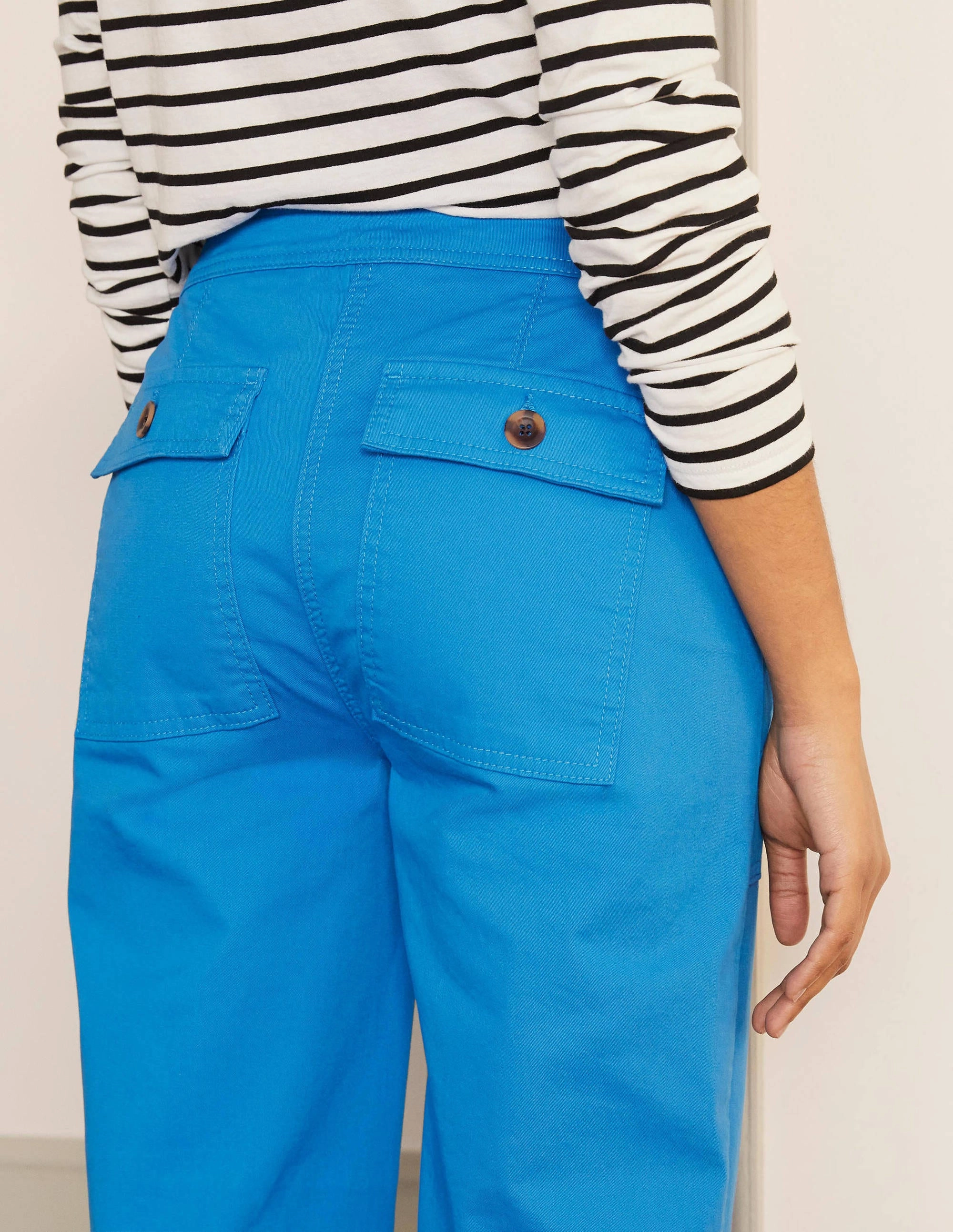 Beaufort Button Fly Pants-Bold Blue