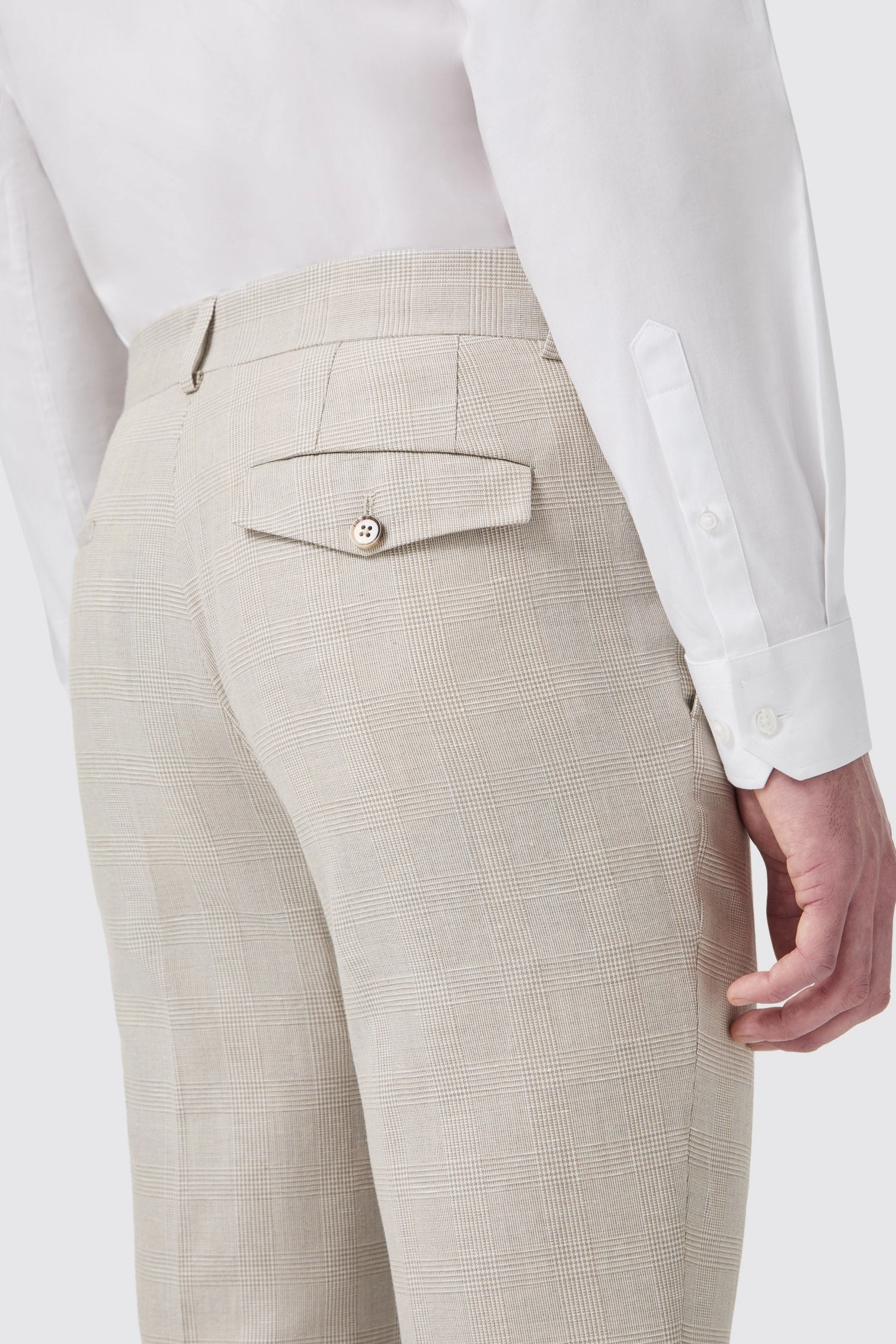Beckford Slim Fit Grey Check Suit