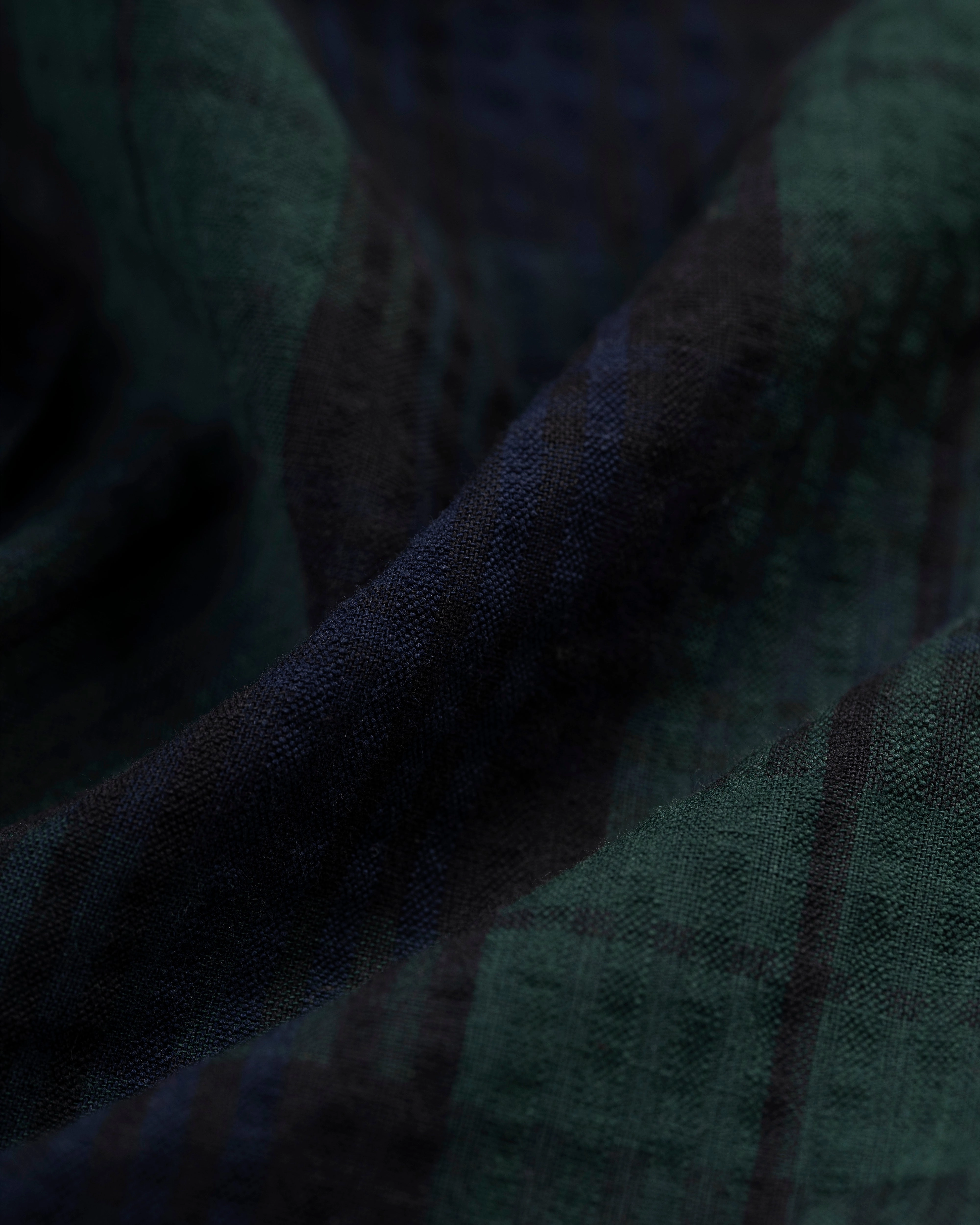 BLACKWATCH TARTAN SEERSUCKER TROUSERS