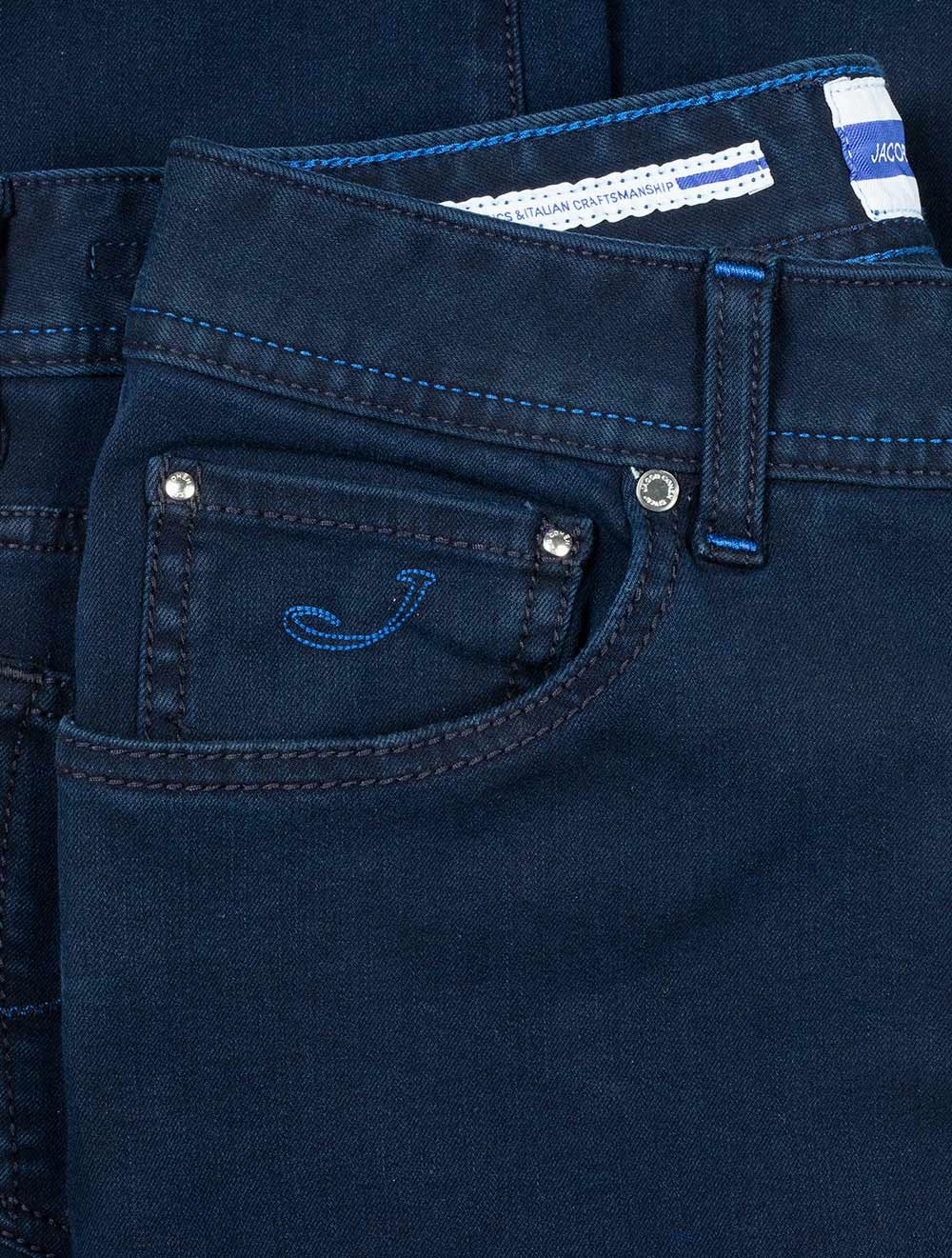 Blue Badge Slim Fit Jeans Navy