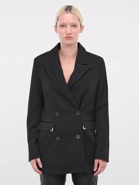 Boxy Suit Blazer (132827-BLACK)
