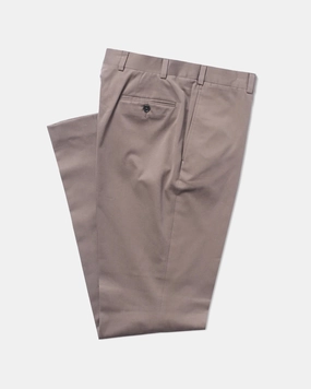 BROWN COTTON DRILL CLOTH TROUSER