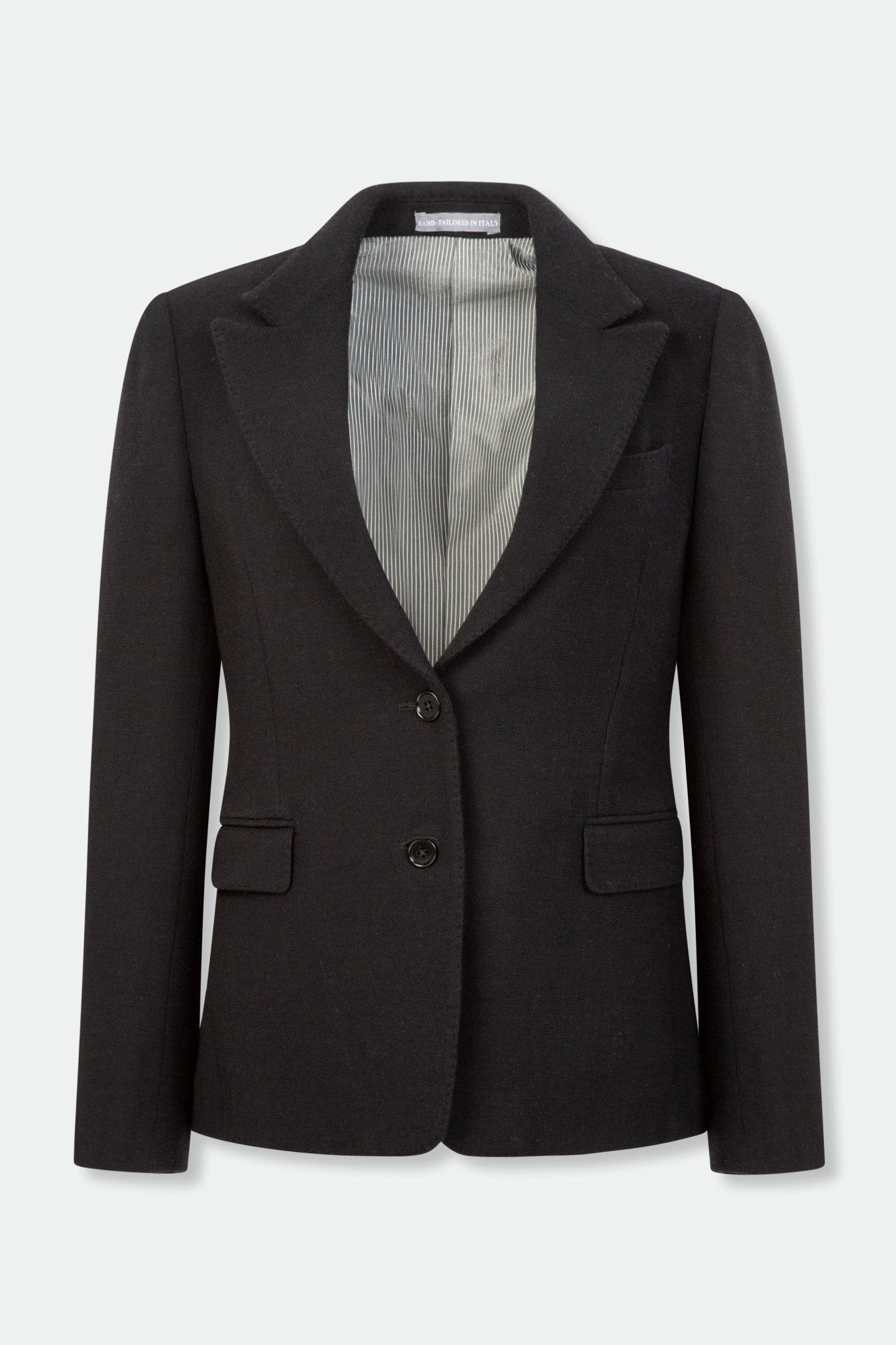 BRUNA HAND STITCHED BLAZER IN ITALIAN WOVEN WOOL