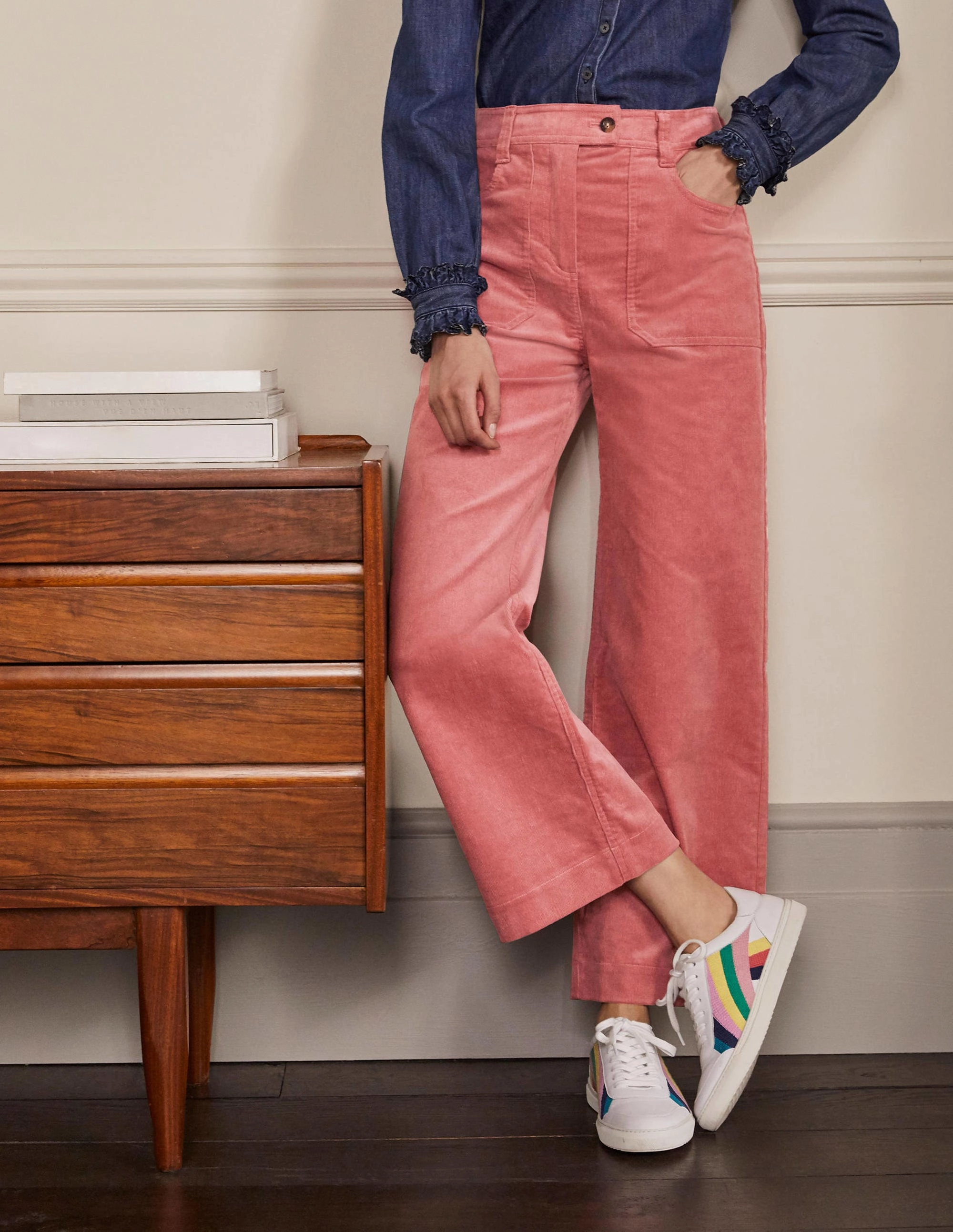 Cavendish  Pants-Dusty Rose