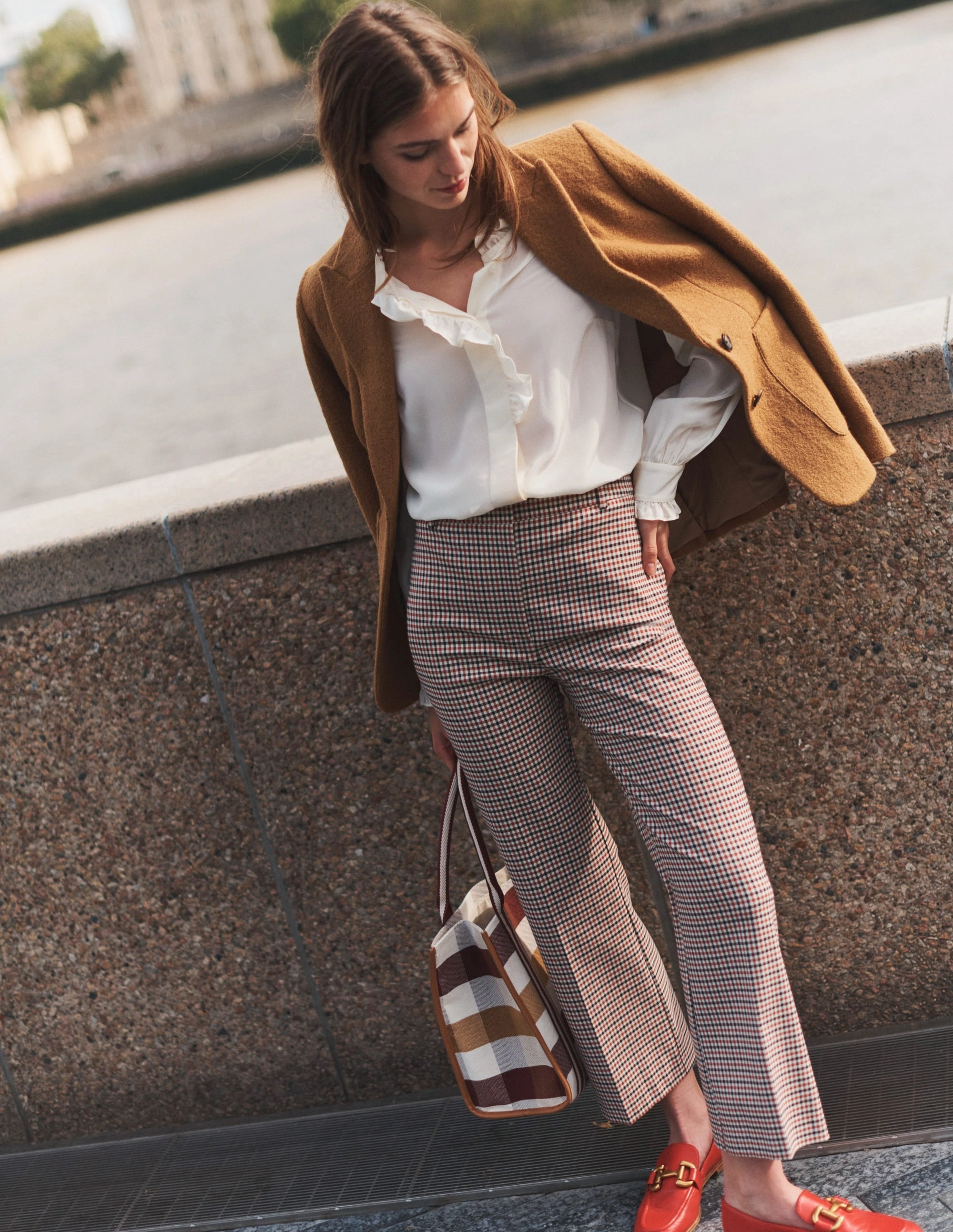 Chelsea Check Pants-Check