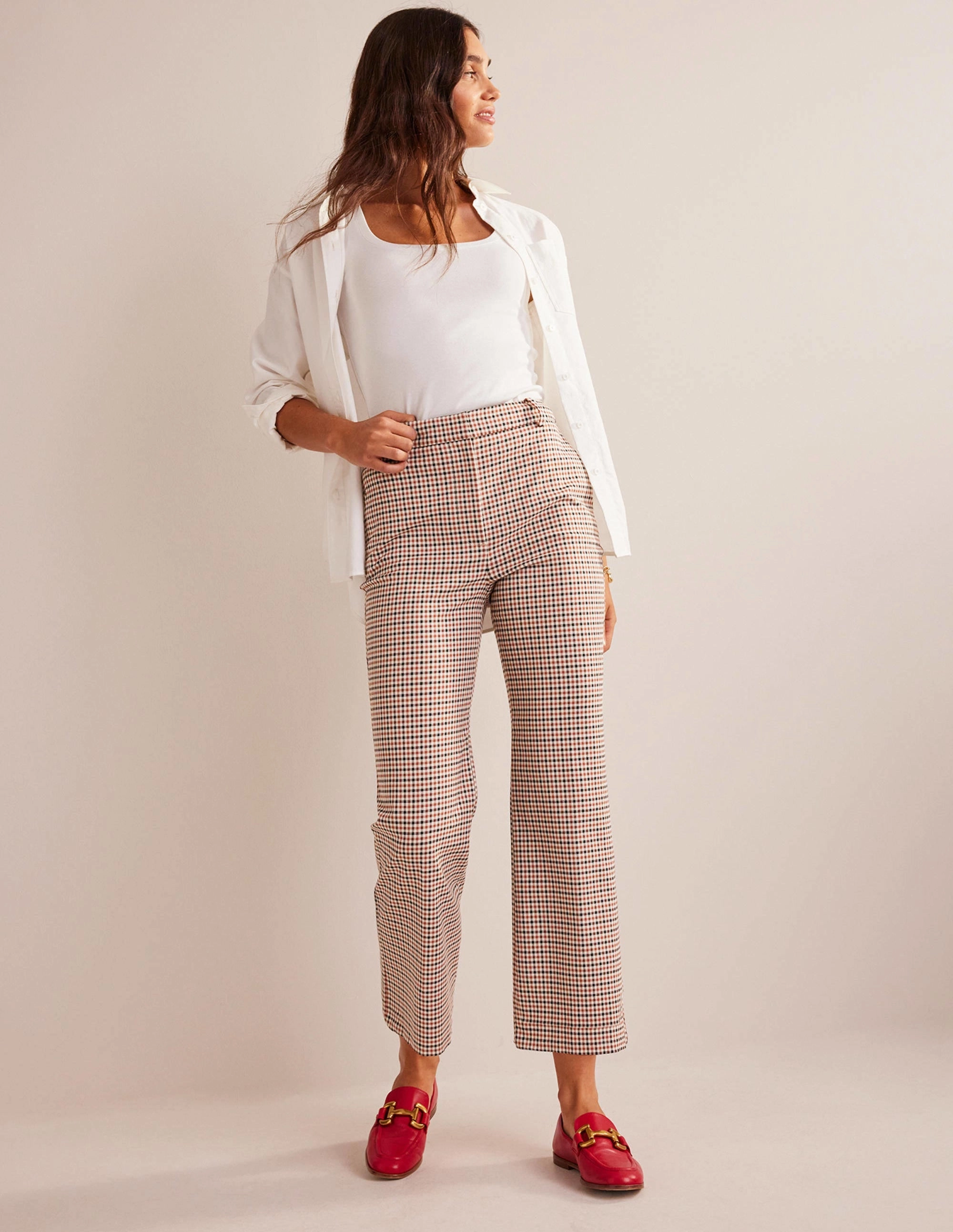 Chelsea Check Pants-Check