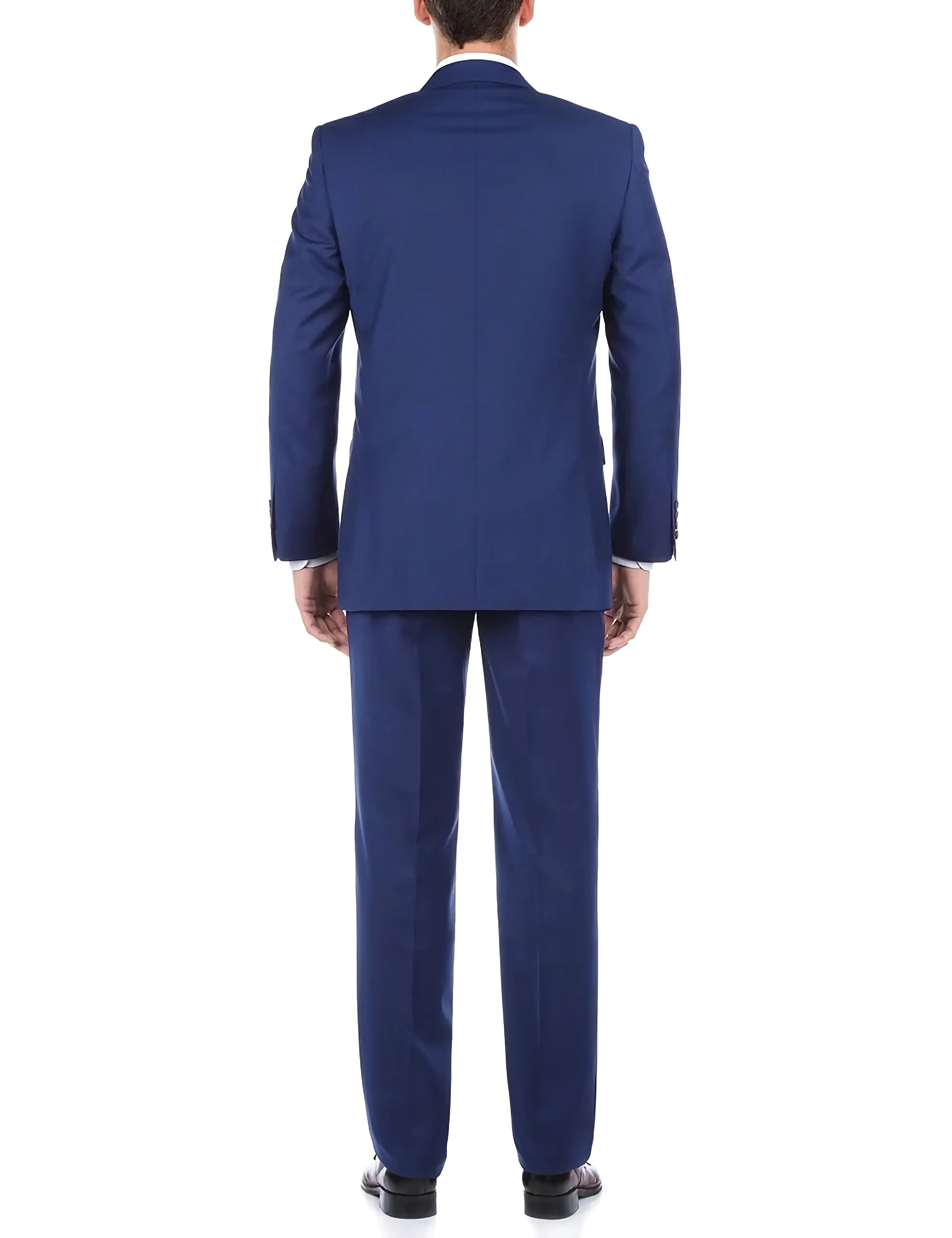 Classic 2 Piece Suit 2 Buttons Regular Fit In Blue
