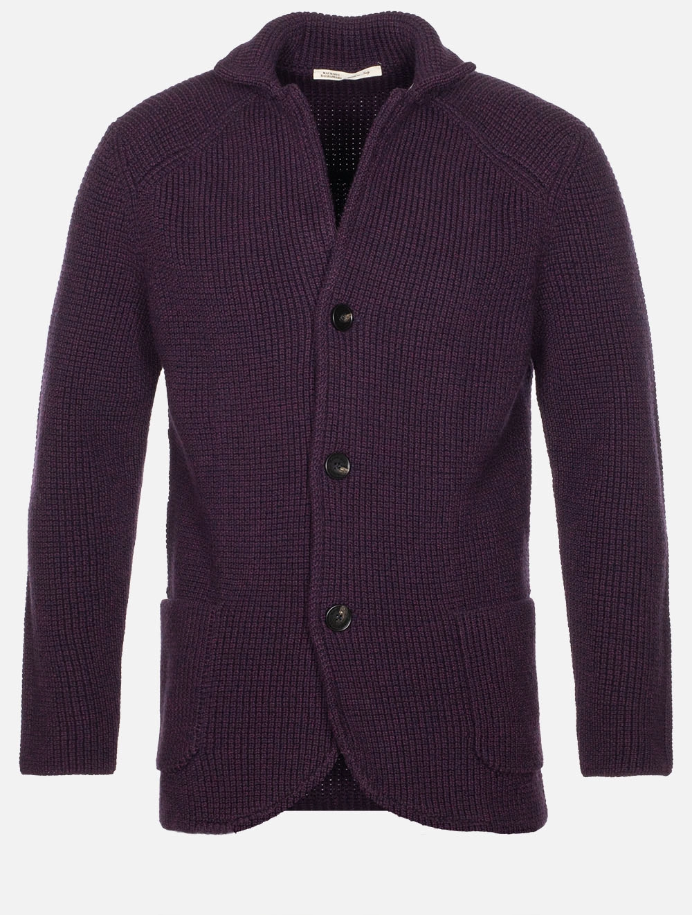 Cob Stitch Brenta Swacket Dark Purple