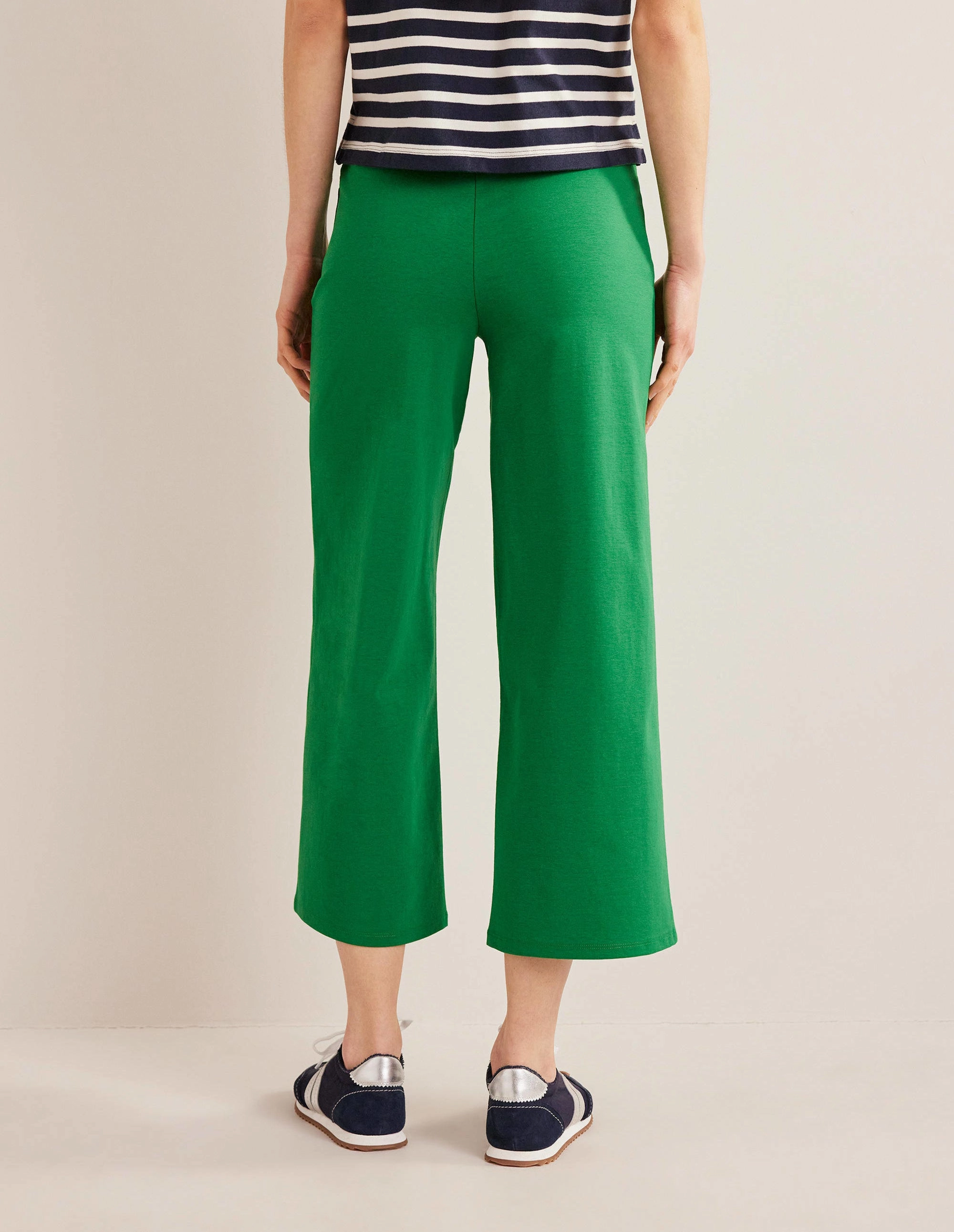 Cropped Jersey Pants-Rolling Hills