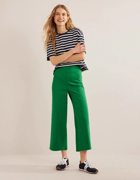Cropped Jersey Pants-Rolling Hills