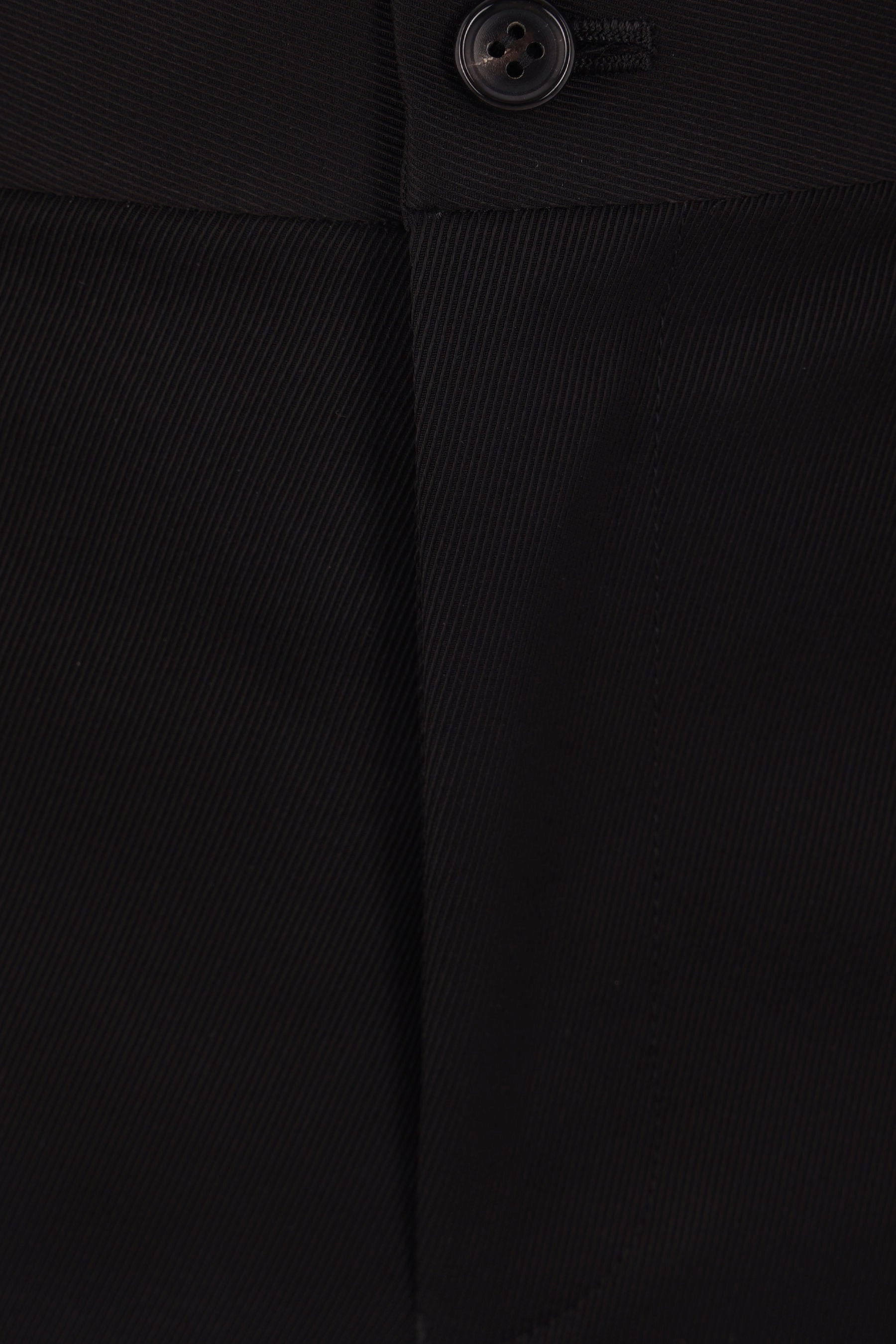 cropped straight-leg trousers in drill