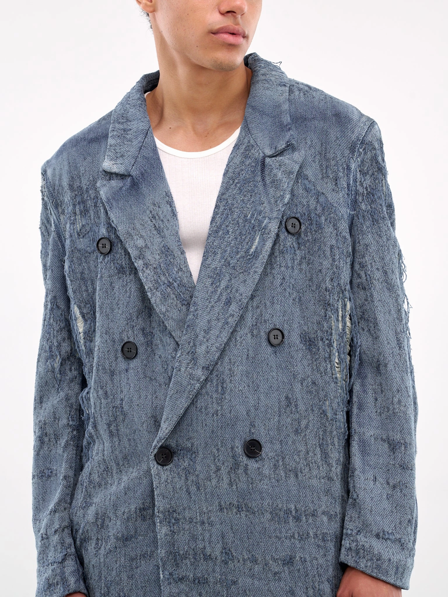 D-Pekka-Fsg2 Denim Blazer (A19364-068RQ-BLUE)