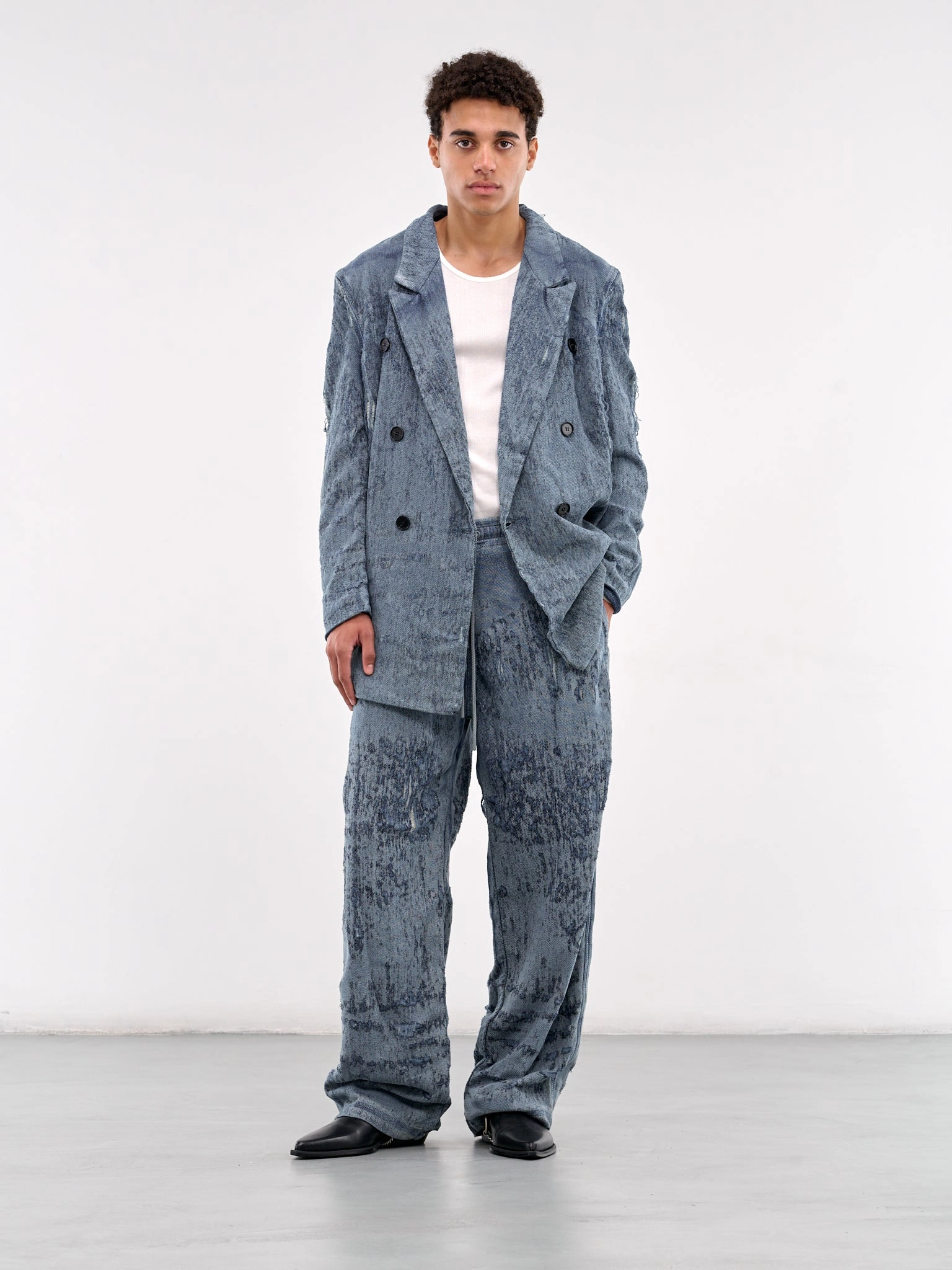 D-Pekka-Fsg2 Denim Blazer (A19364-068RQ-BLUE)