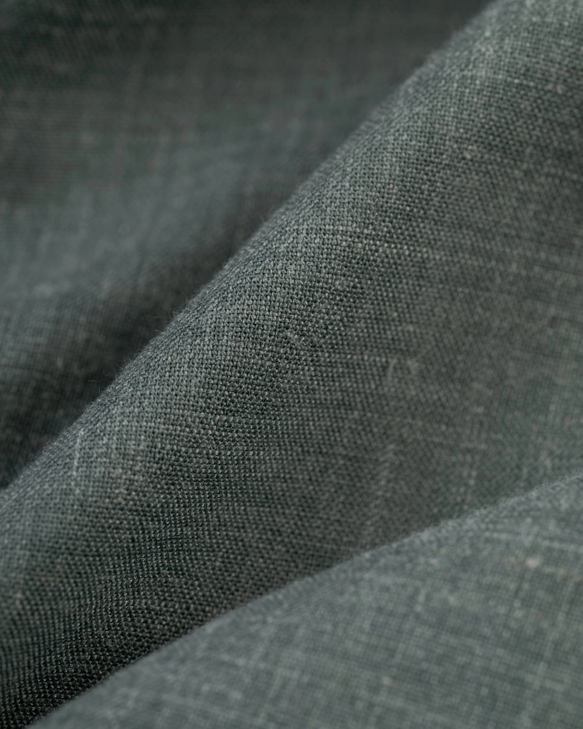DARK GREEN CRASH LINEN SPORT COAT
