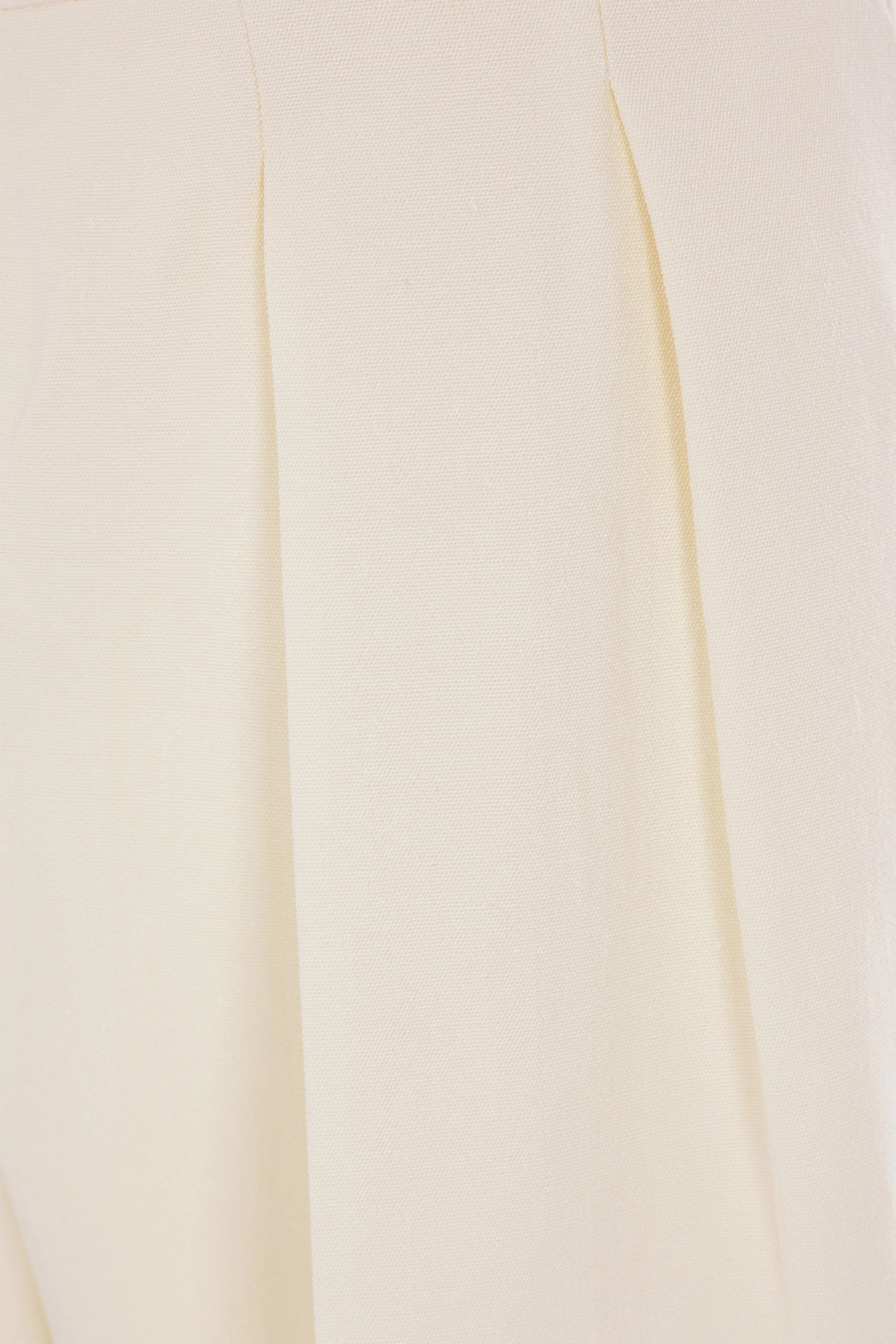 darted trousers in silk blend