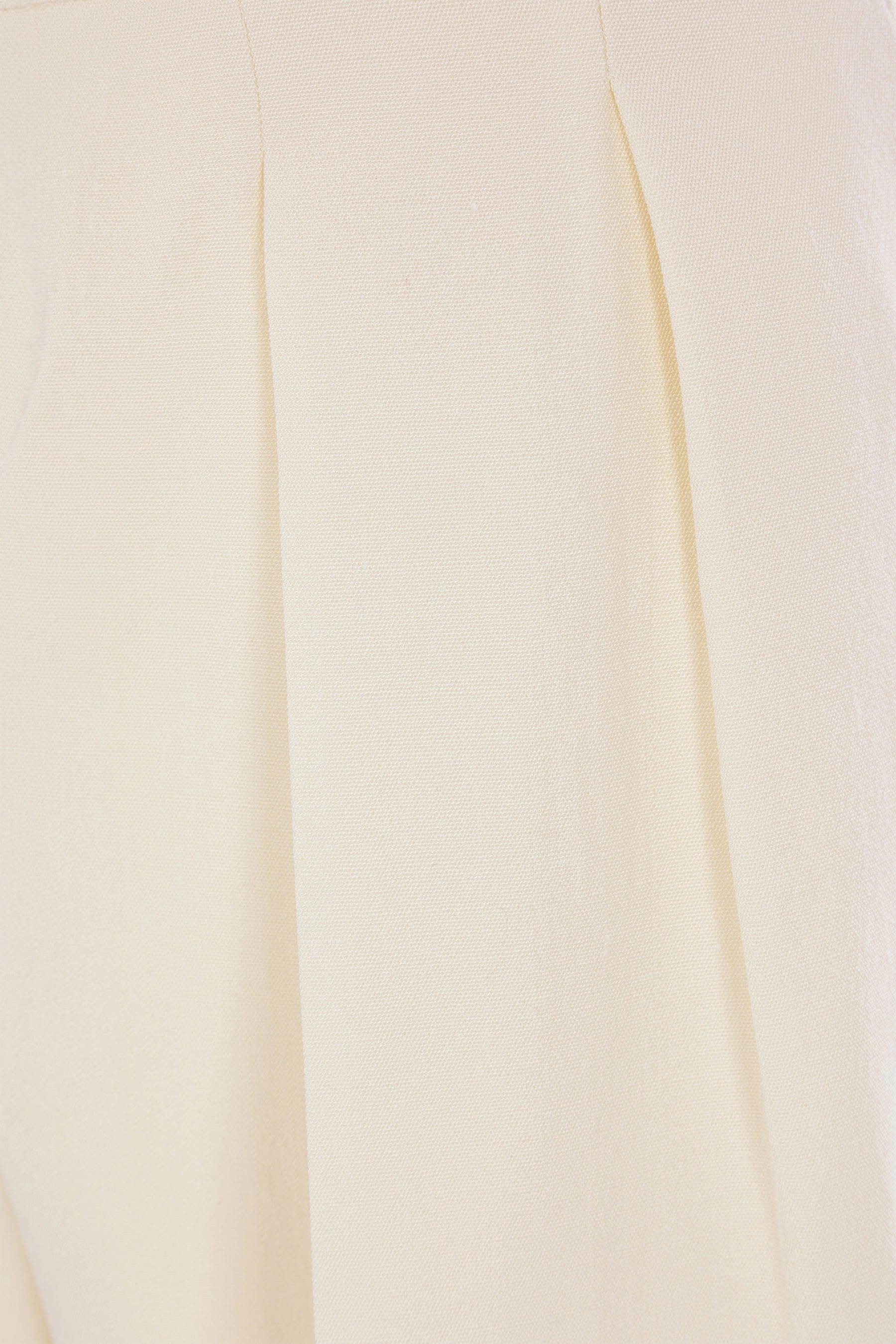 darted trousers in silk blend