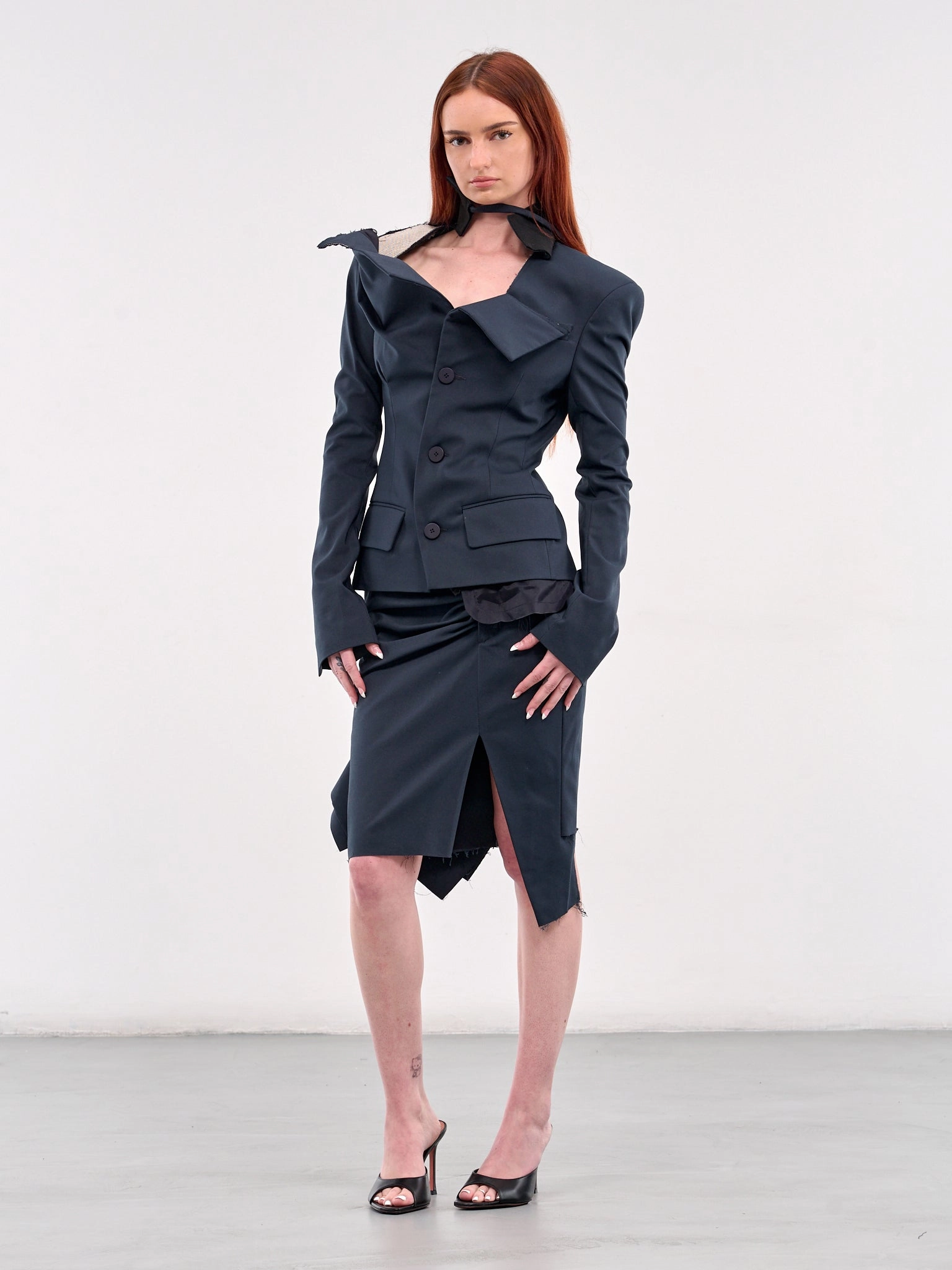 Deconstructed Blazer (12360062303-BLUE)