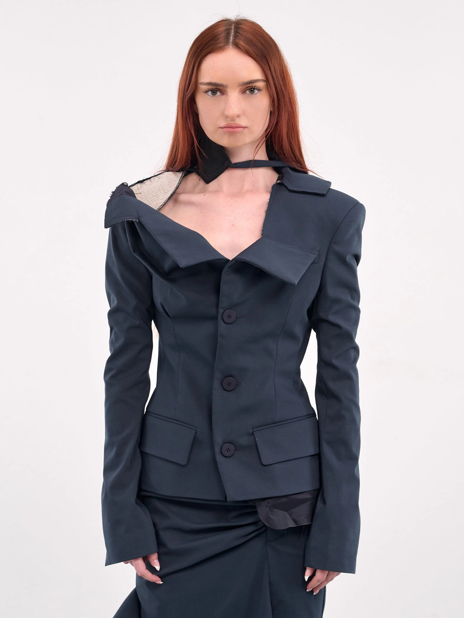 Deconstructed Blazer (12360062303-BLUE)