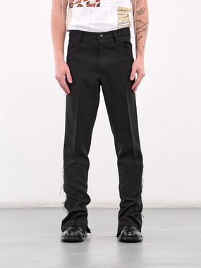 Deconstructed Twill Trousers (BLACK-DECONSTRUCTED-TWILL)