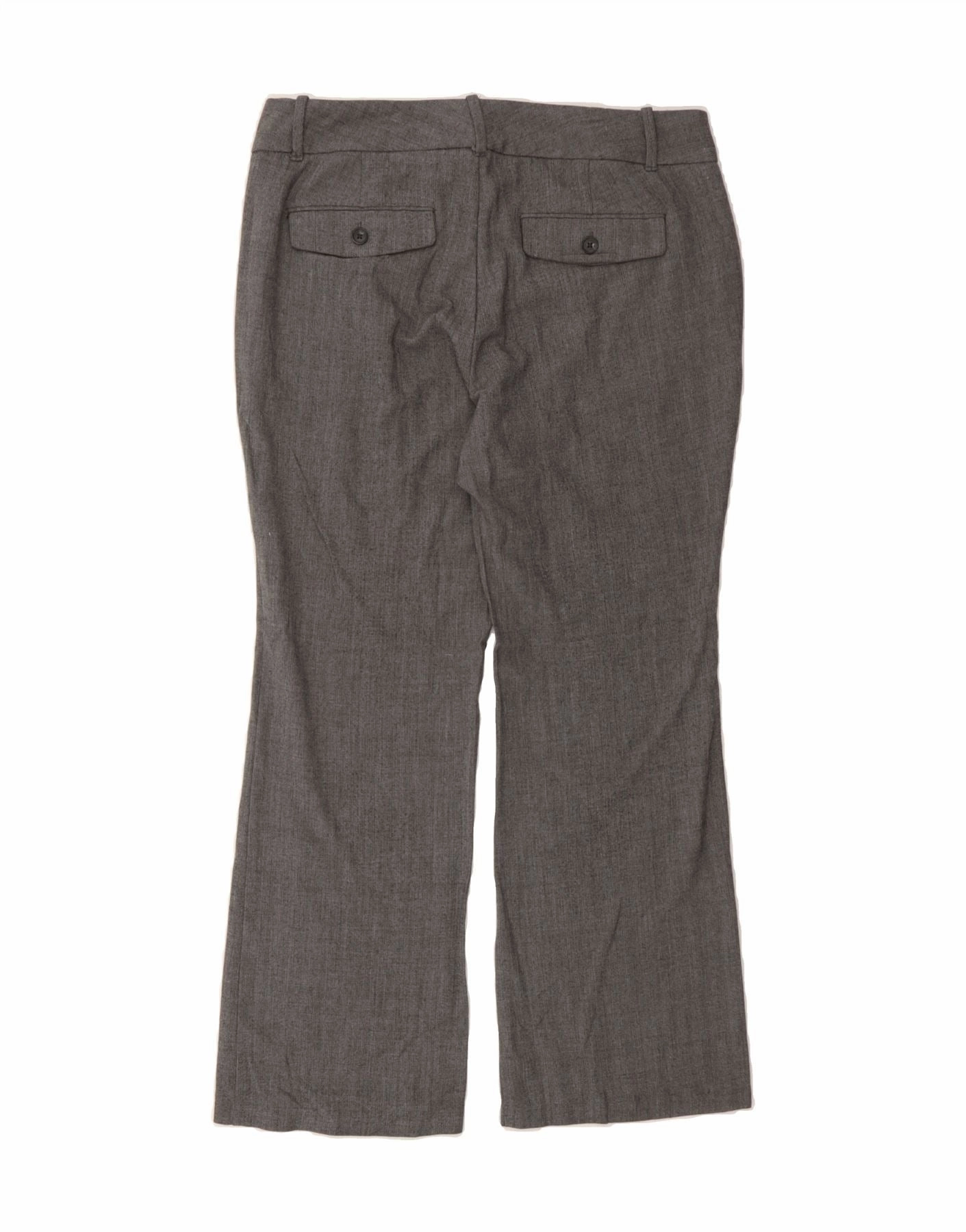 DOCKERS Womens Bootcut Casual Trousers US 12 Large W32 L30 Grey Polyester
