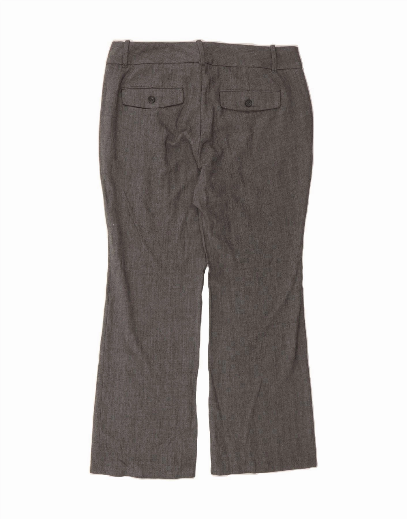 DOCKERS Womens Bootcut Casual Trousers US 12 Large W32 L30 Grey Polyester