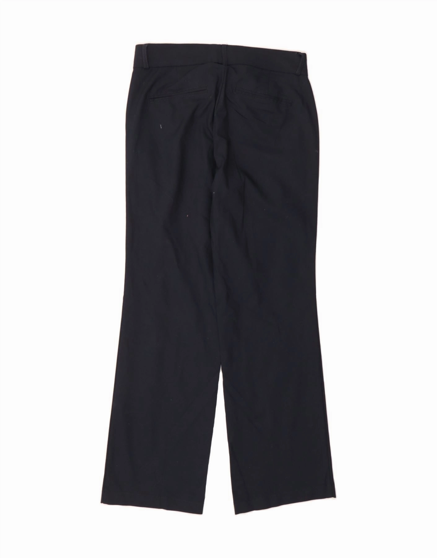 DOCKERS Womens Straight Casual Trousers US 4 Small W30 L30 Navy Blue