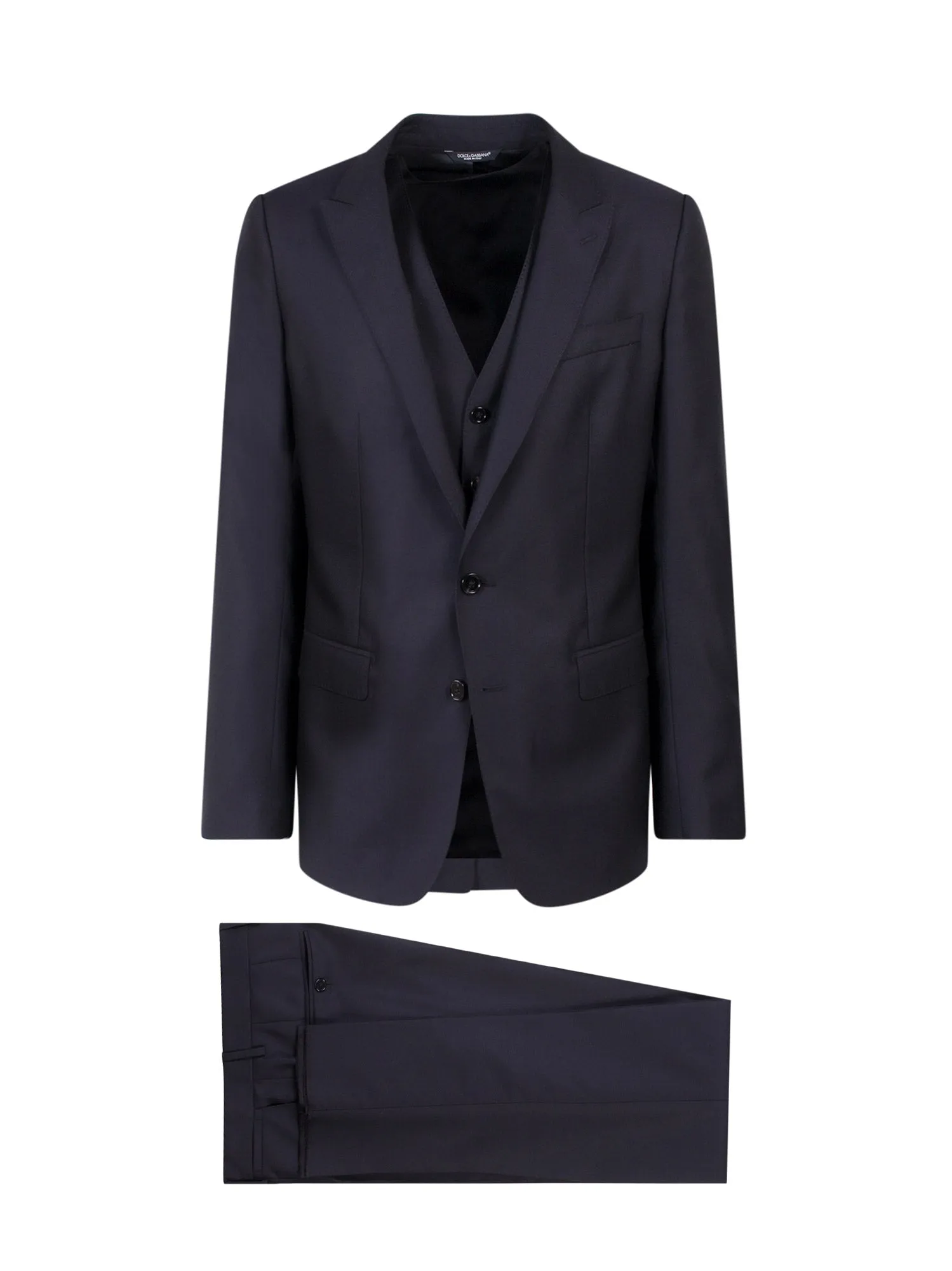 Dolce & Gabbana Three-Piece Single-Breasted Suit