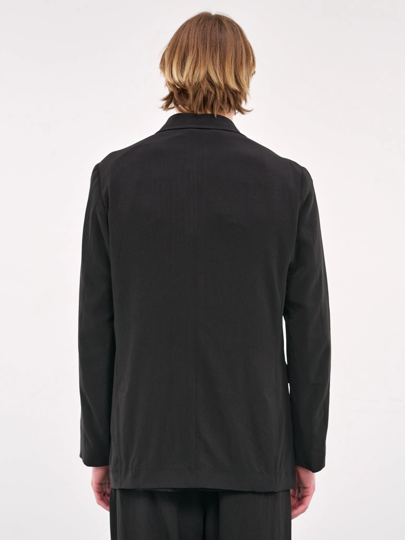 Double-Breasted Blazer (RM251-020-BLACK)