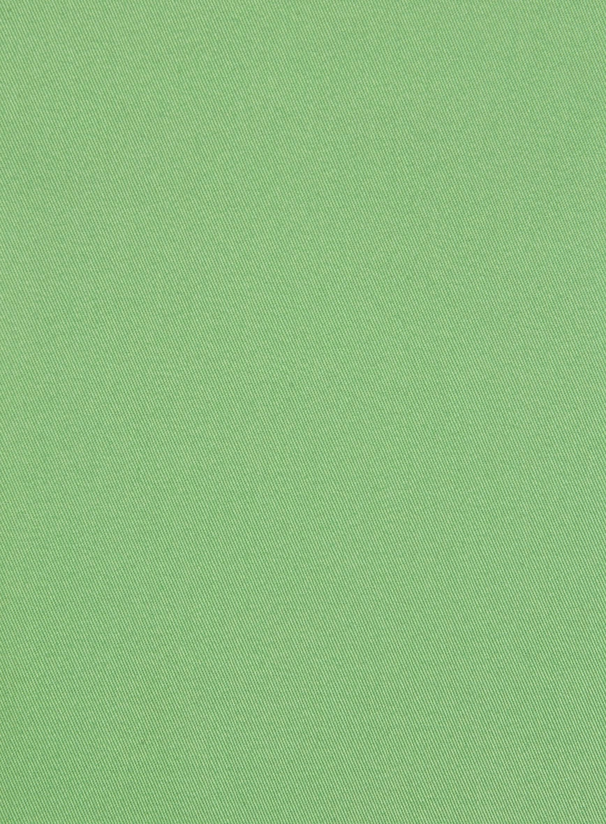 Easter Green Napoli Stretch Light Weight Cotton Suit