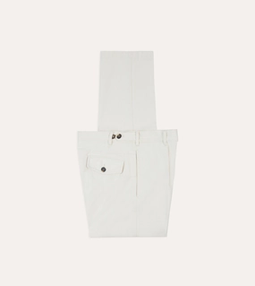Ecru Denim Games Trousers
