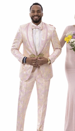 EJ Samuel JP111-PNK Mens Suit