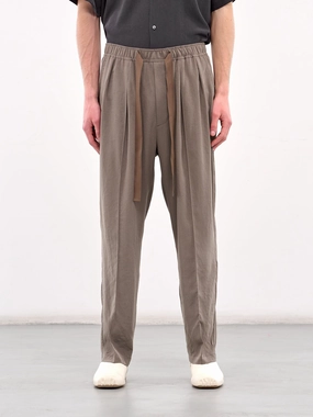 Elasticated Drawstring Trousers (RM251-026-TAUPE)