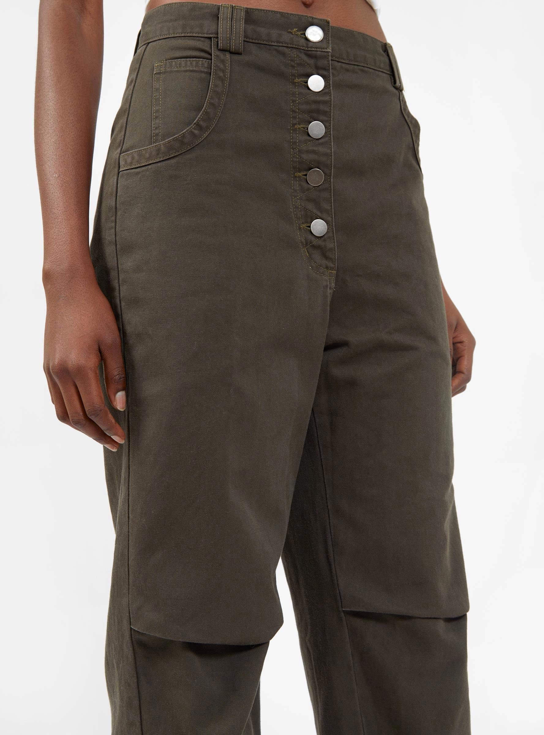 Farris Trousers Dark Olive