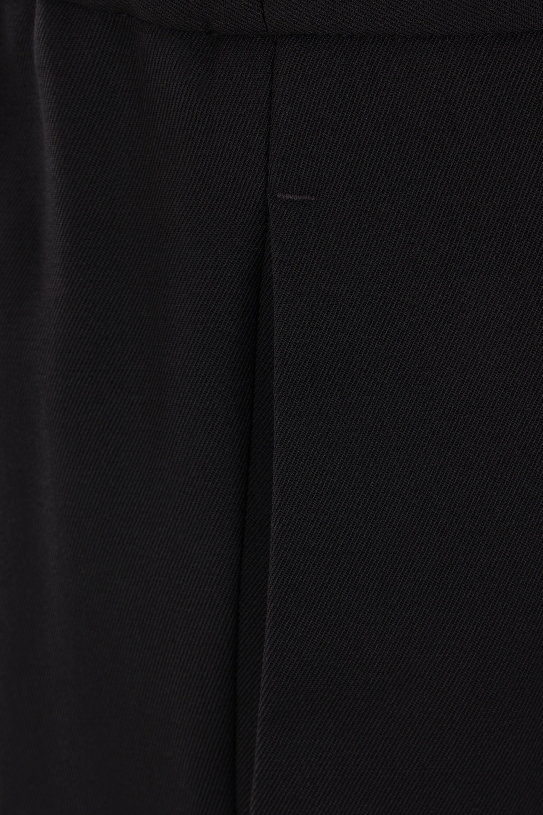 gabardine cropped trousers