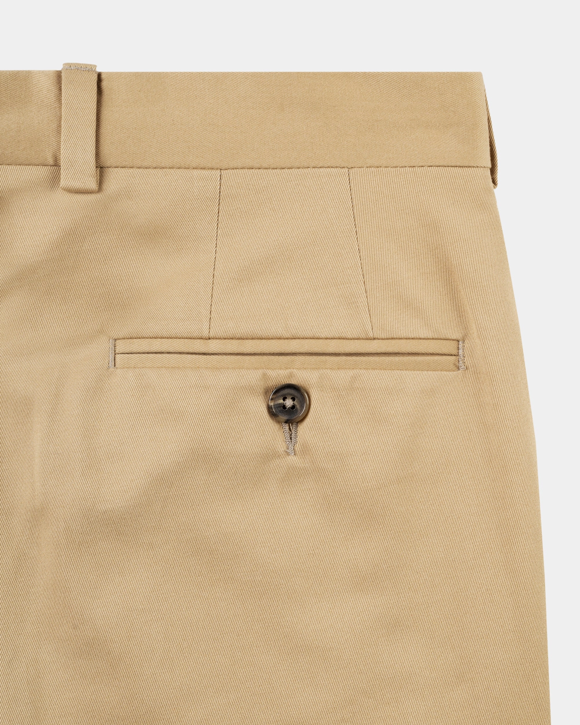 GOLD COTTON DRILL CLOTH TROUSER