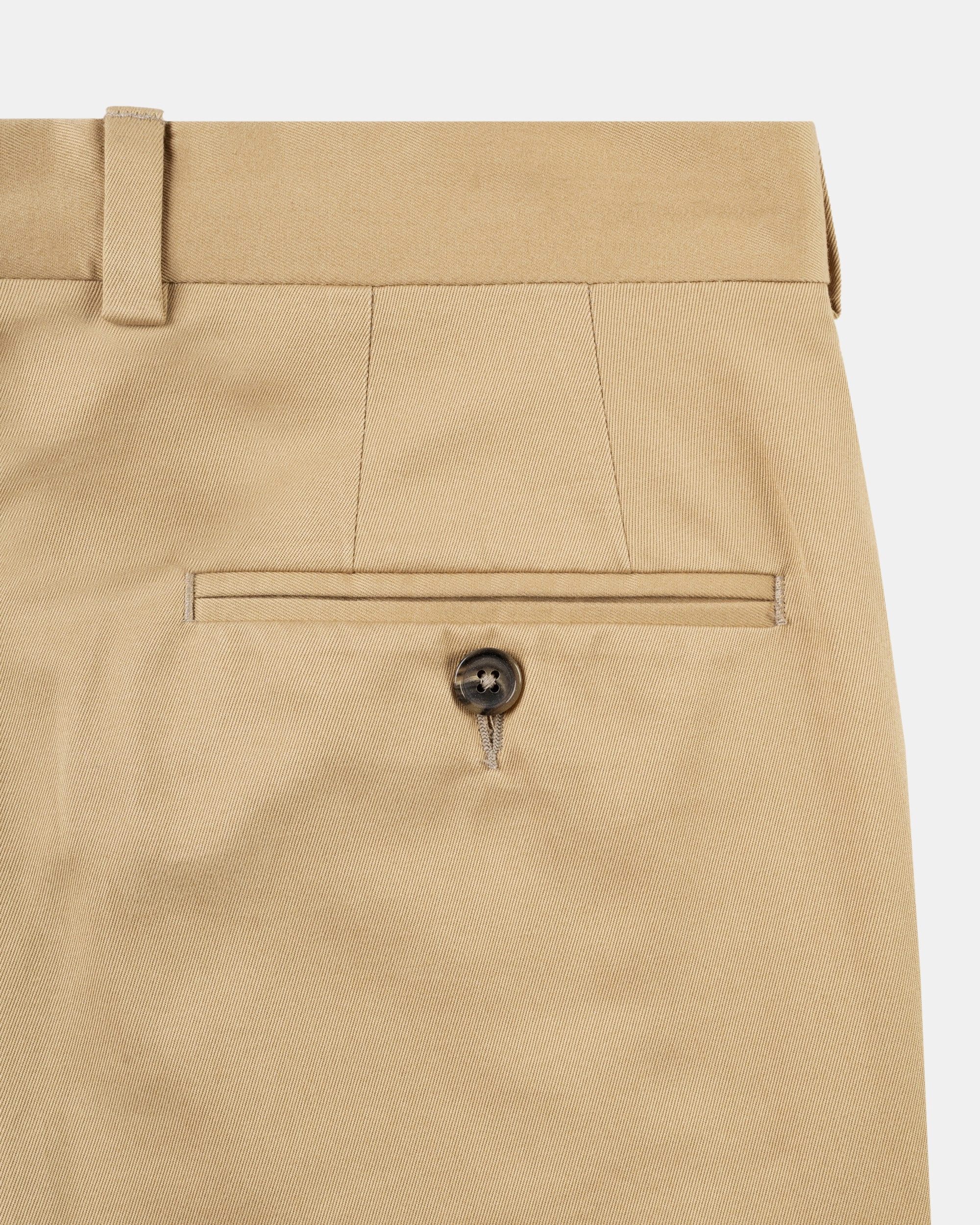 GOLD COTTON DRILL CLOTH TROUSER