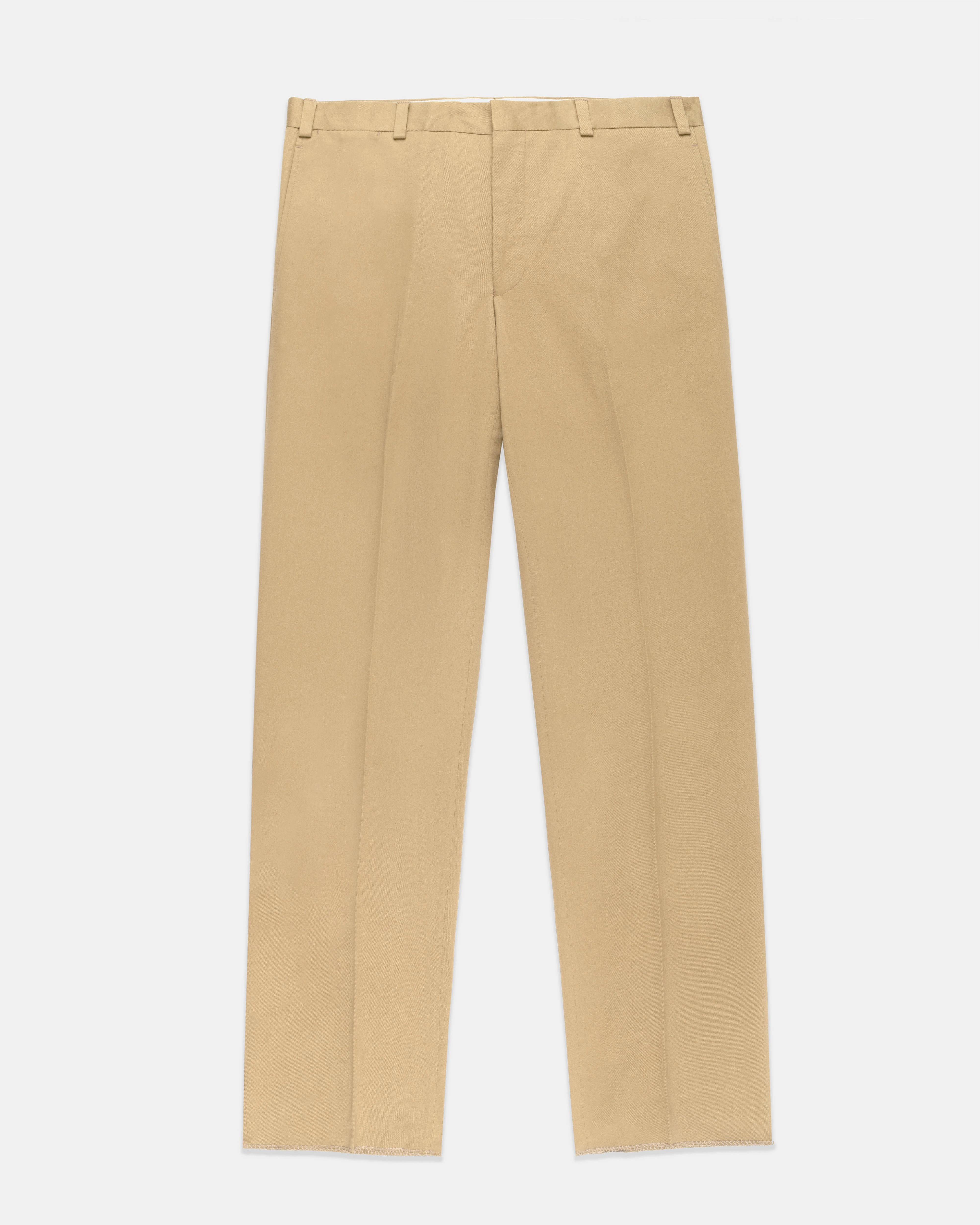 GOLD COTTON DRILL CLOTH TROUSER