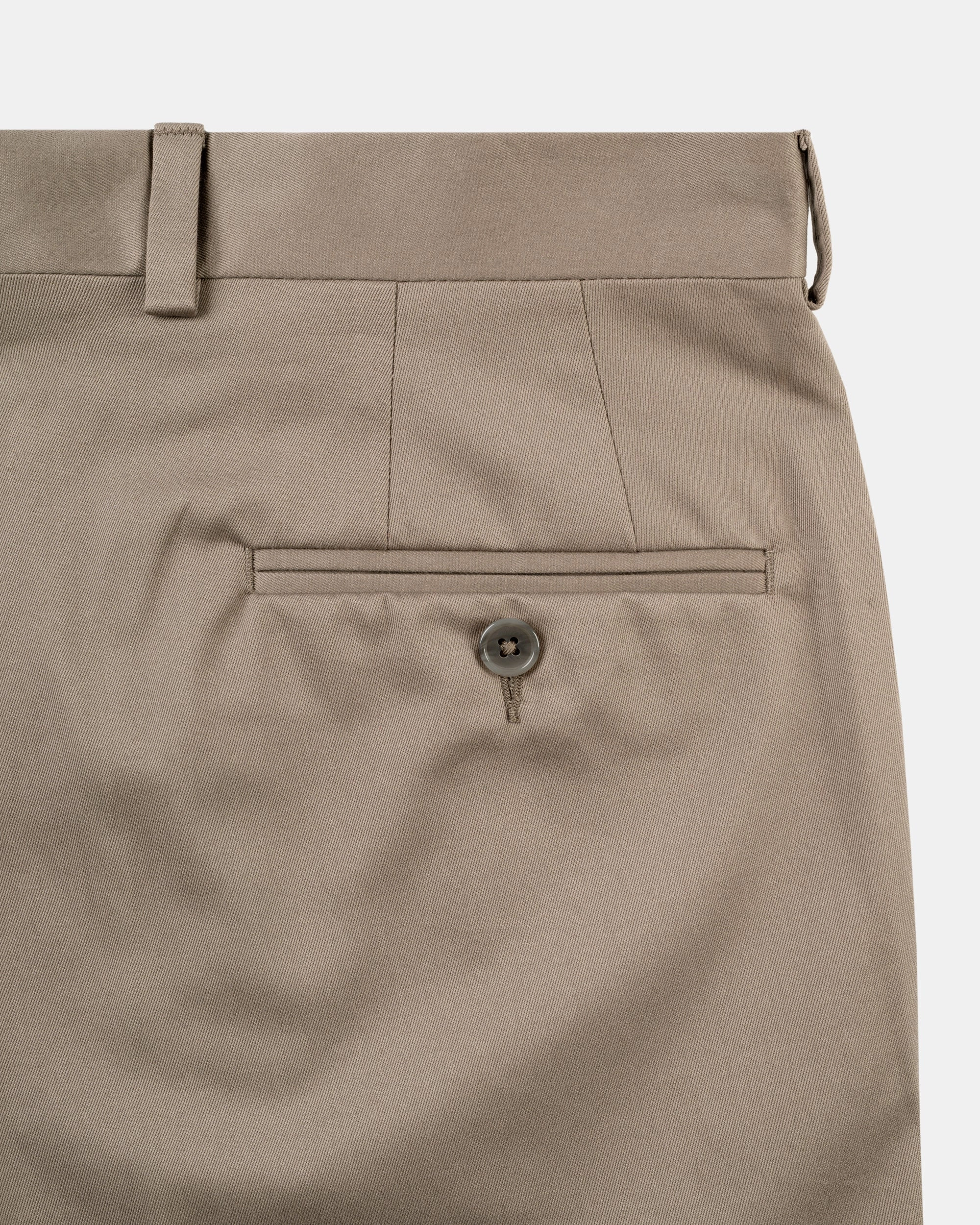 GREY COTTON DRILL CLOTH TROUSER