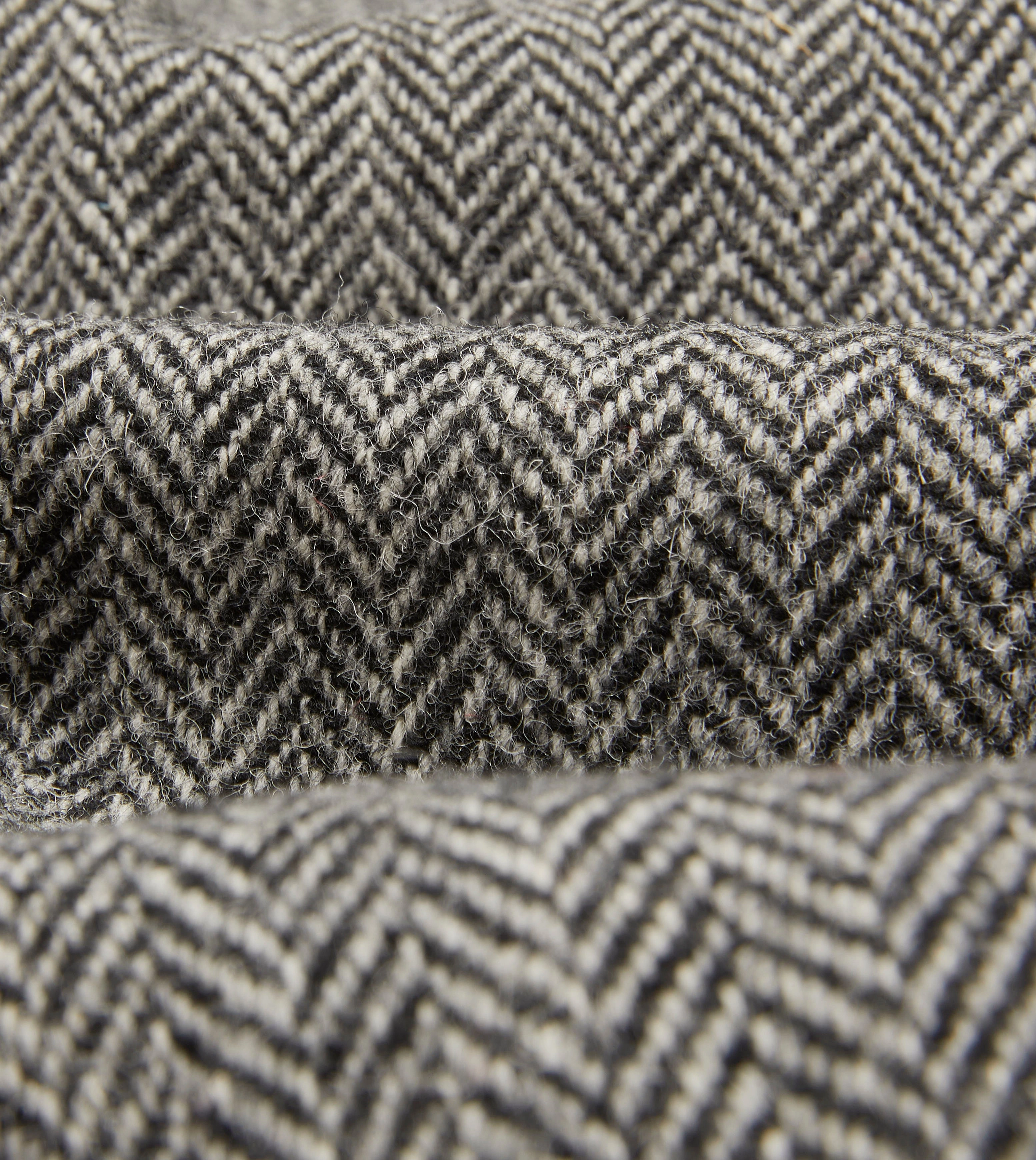 Grey Harris Tweed One Pleat Games Trousers