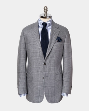 GREY PLAID SPORT COAT