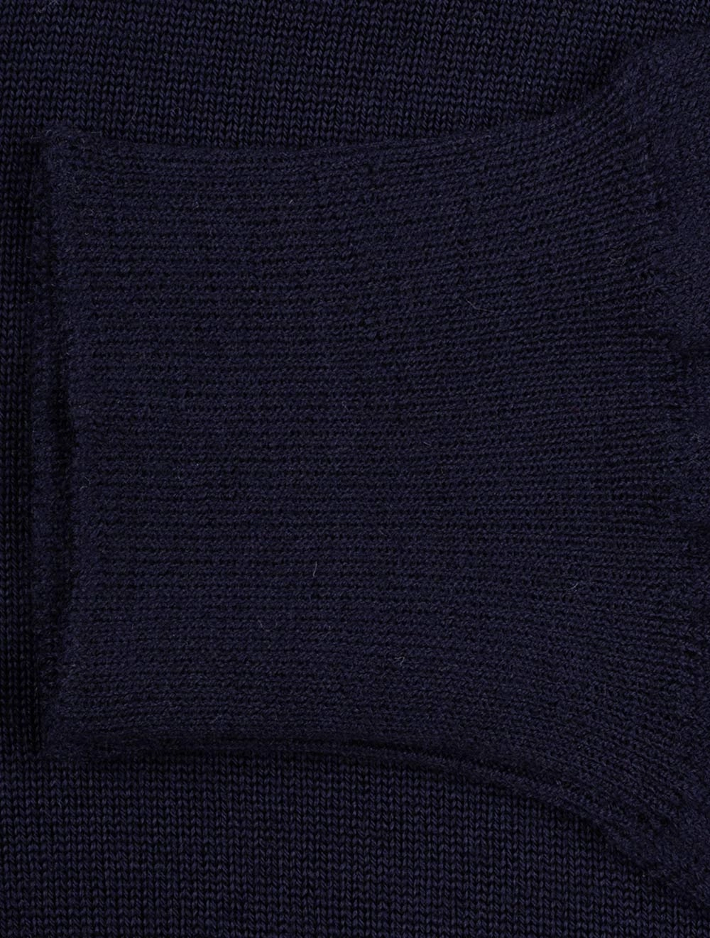 Half Zip Mock Neck Jumper Navy