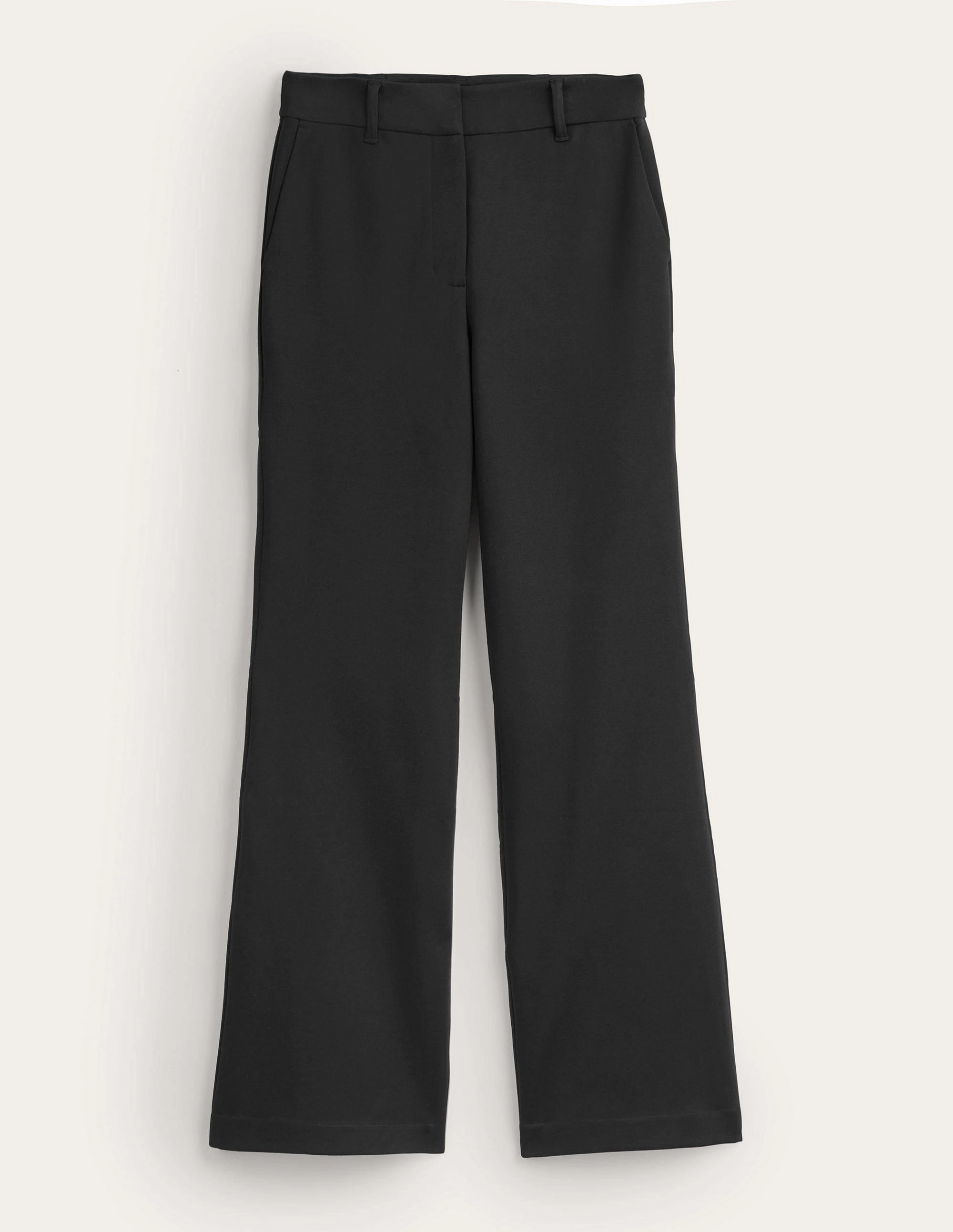 Hampshire Flared Pants-Black