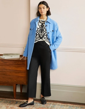 High Waisted Richmond Pants-Black