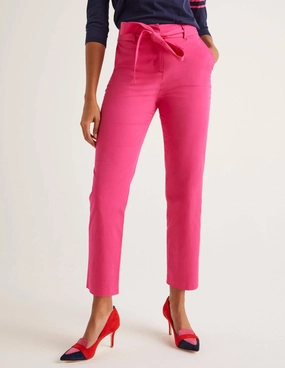 Highbury Tie Waist Pants-Pop Pansy