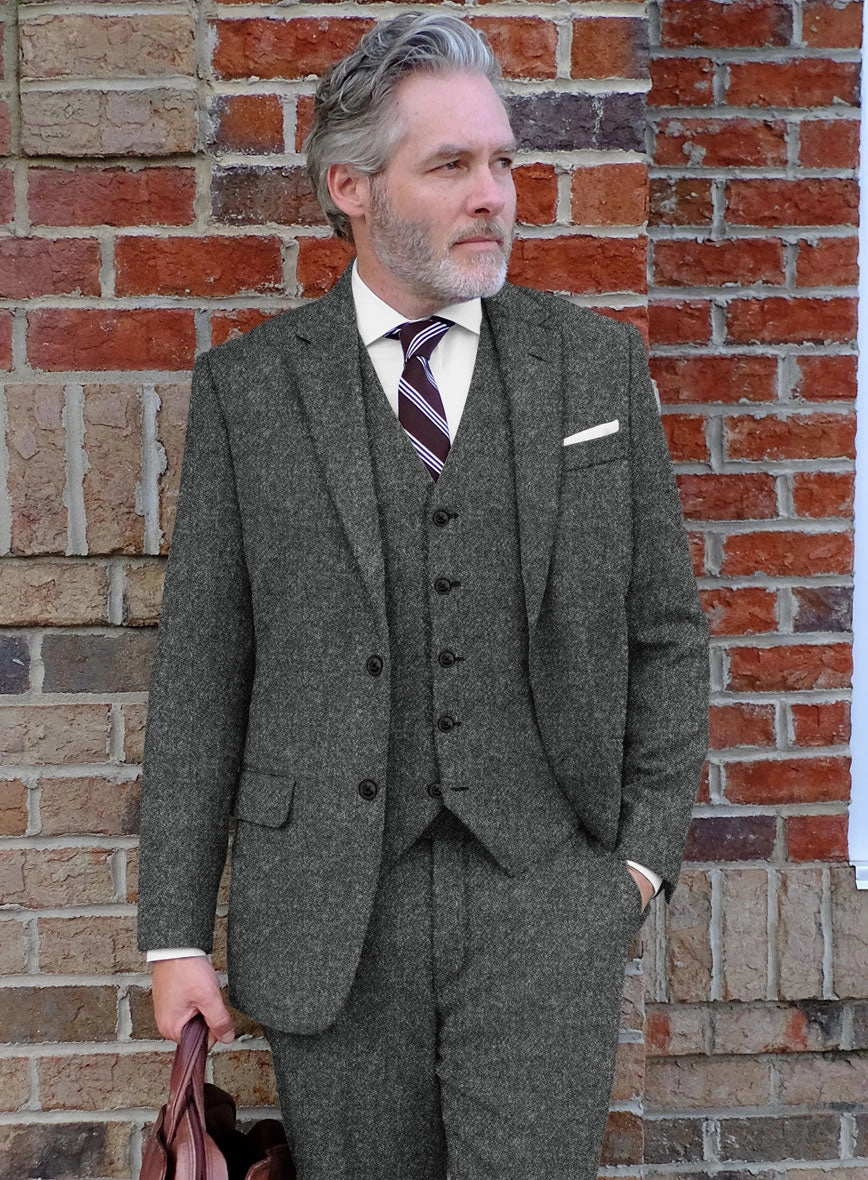Highlander Gray Tweed Suit